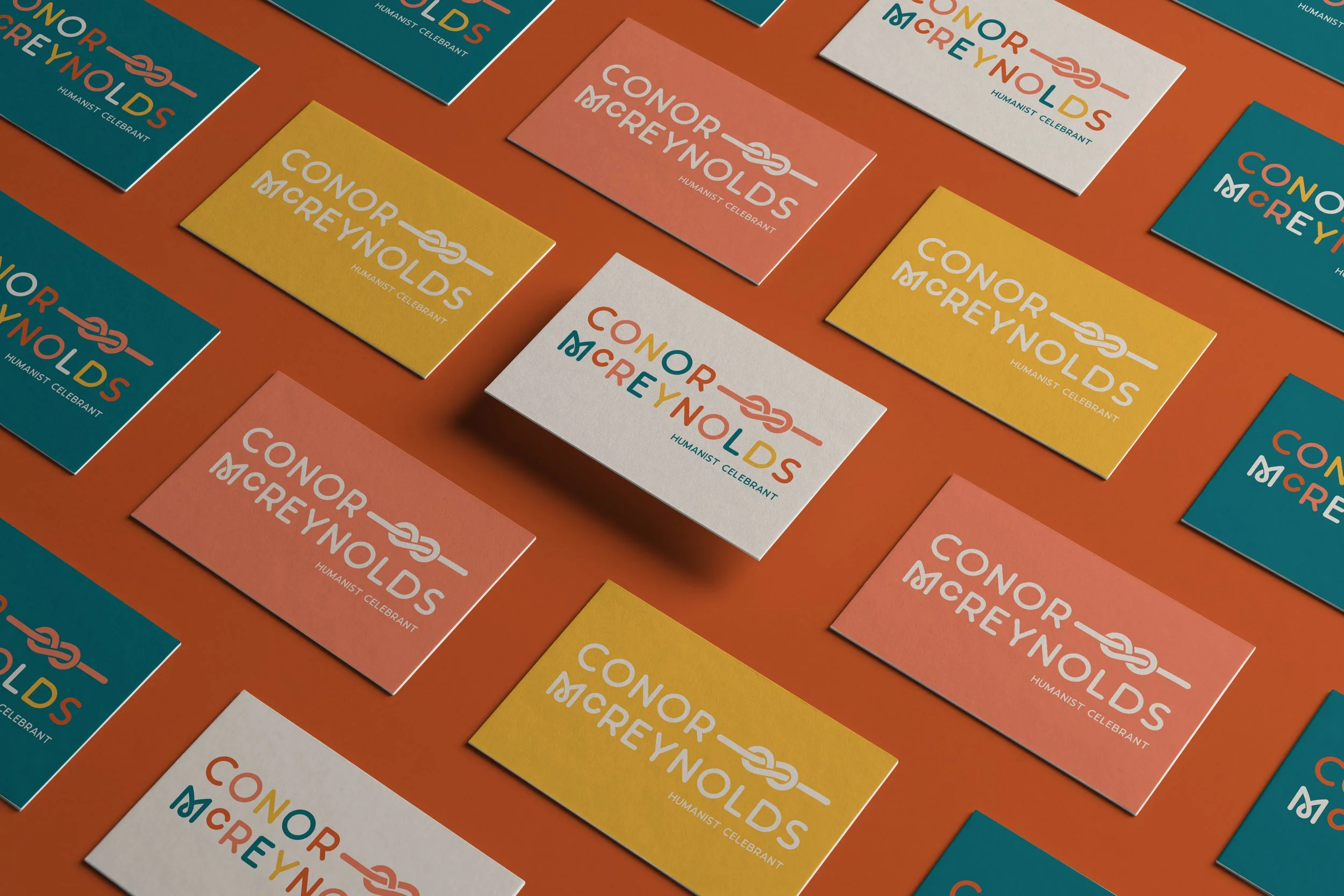 Conor McReynolds Humanist Celebrant Business Cards