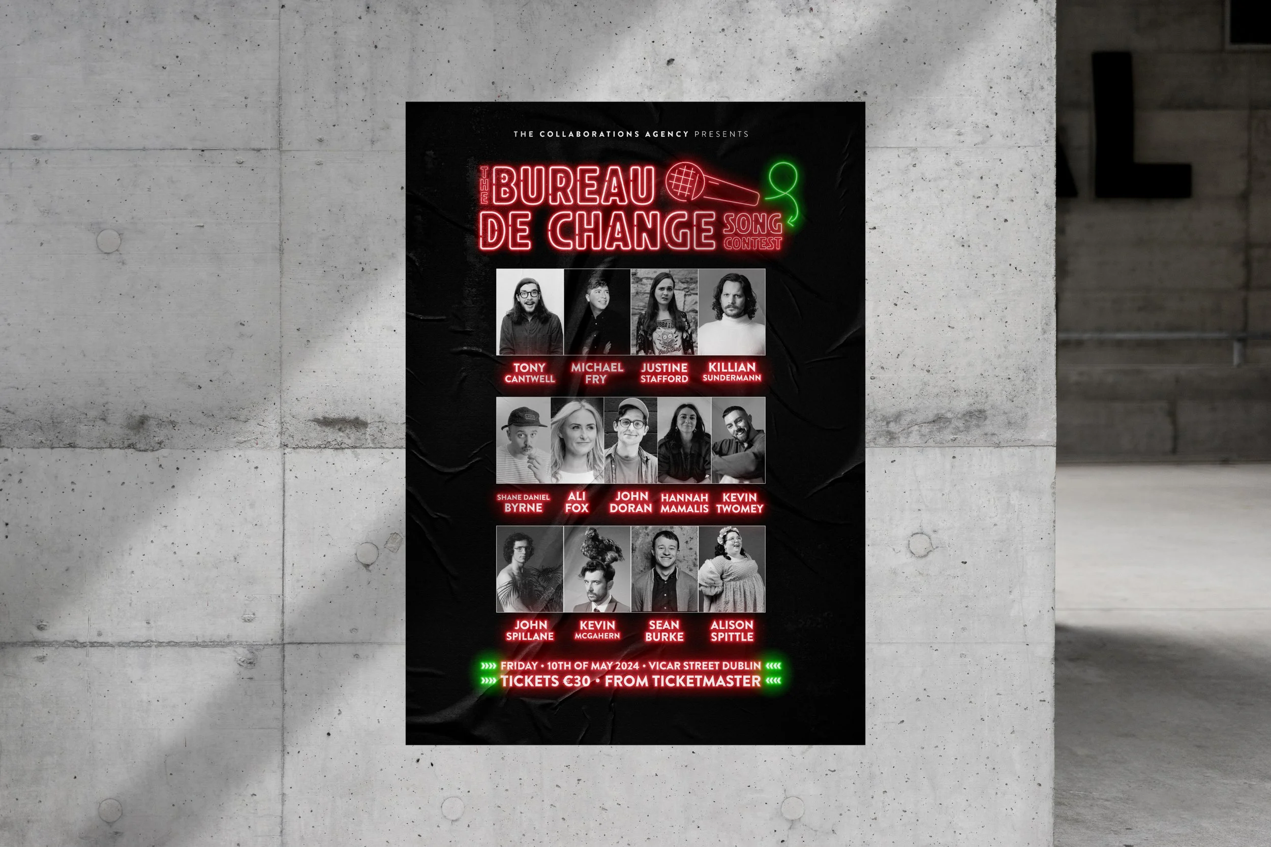 Bureau De Change Live Event Poster