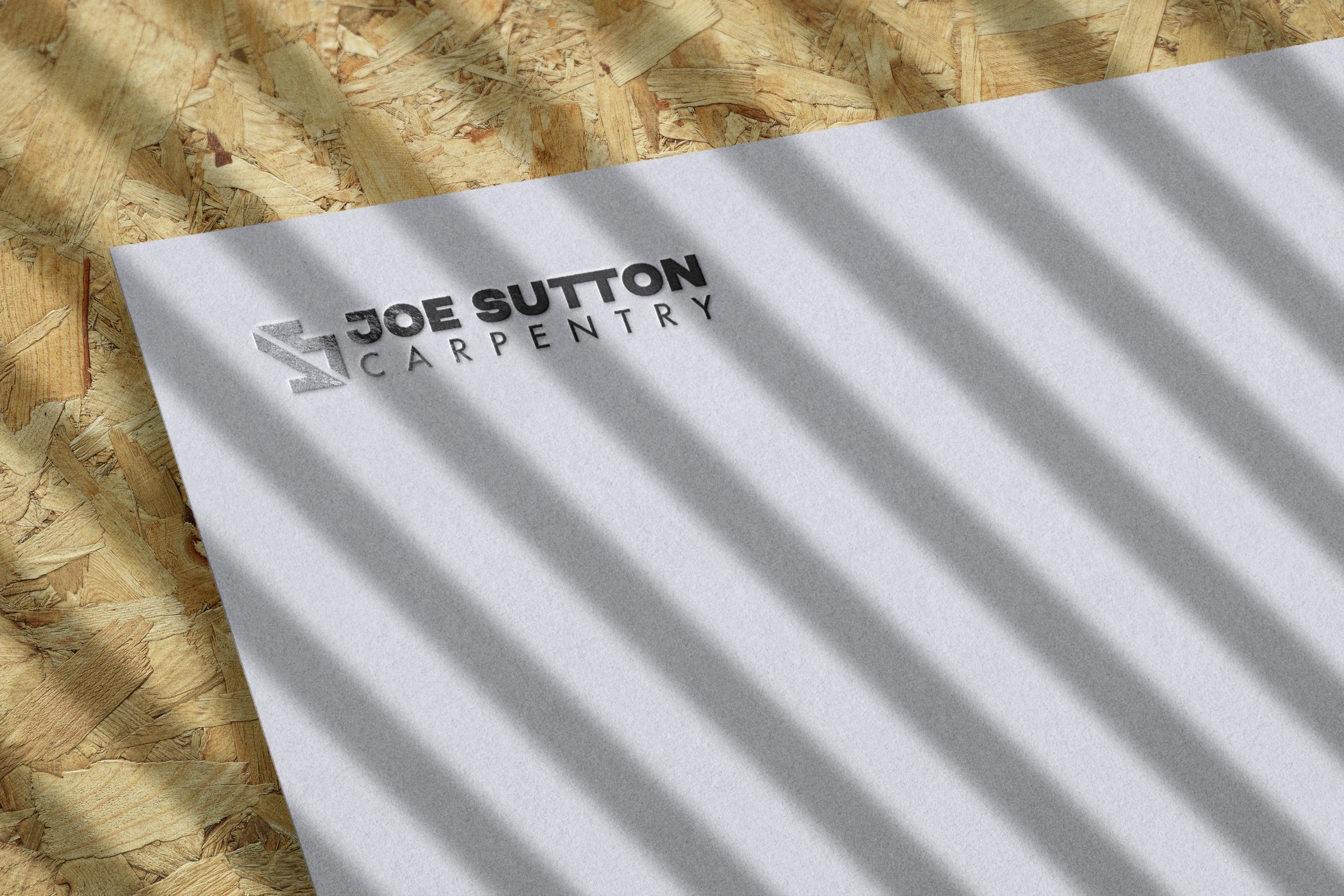 Joe Sutton Logo on Stationery