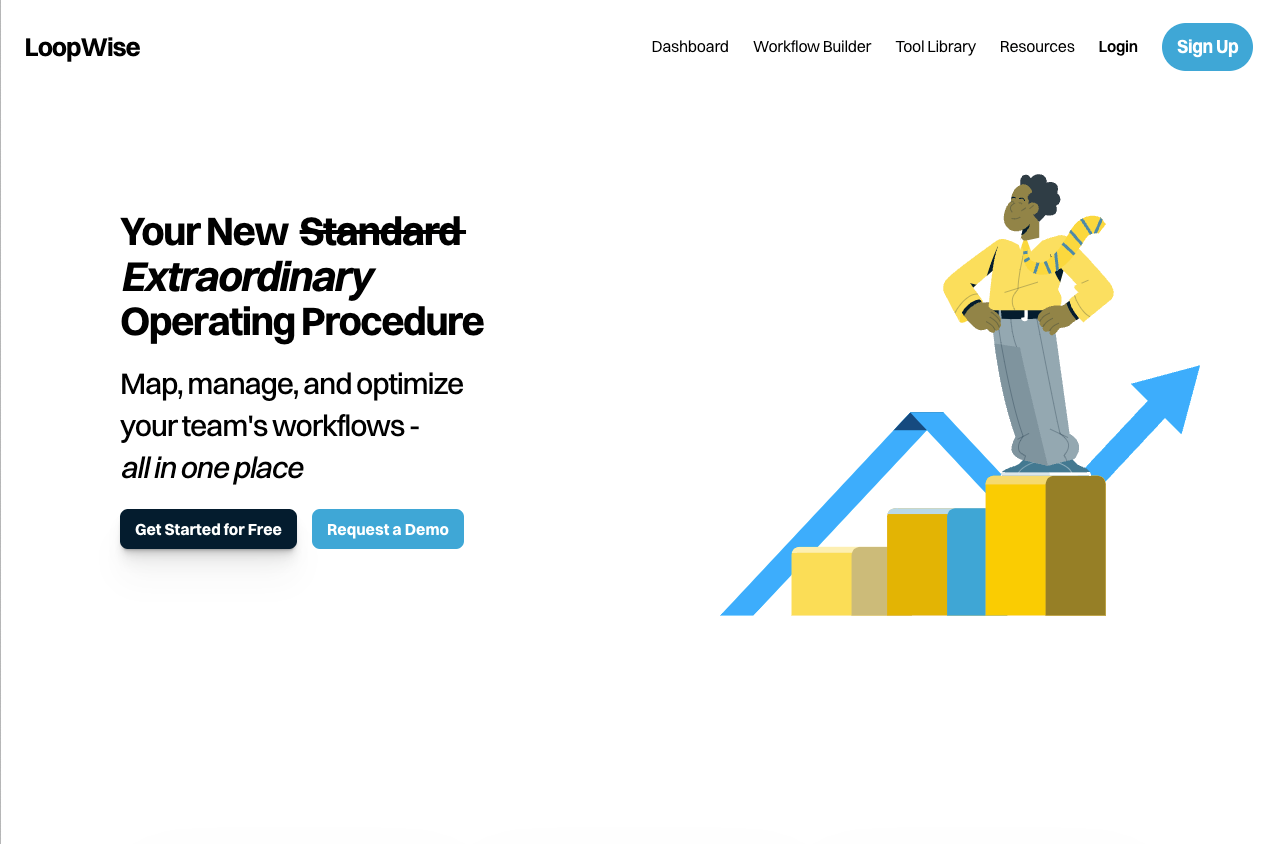 Loopwise Landing Page