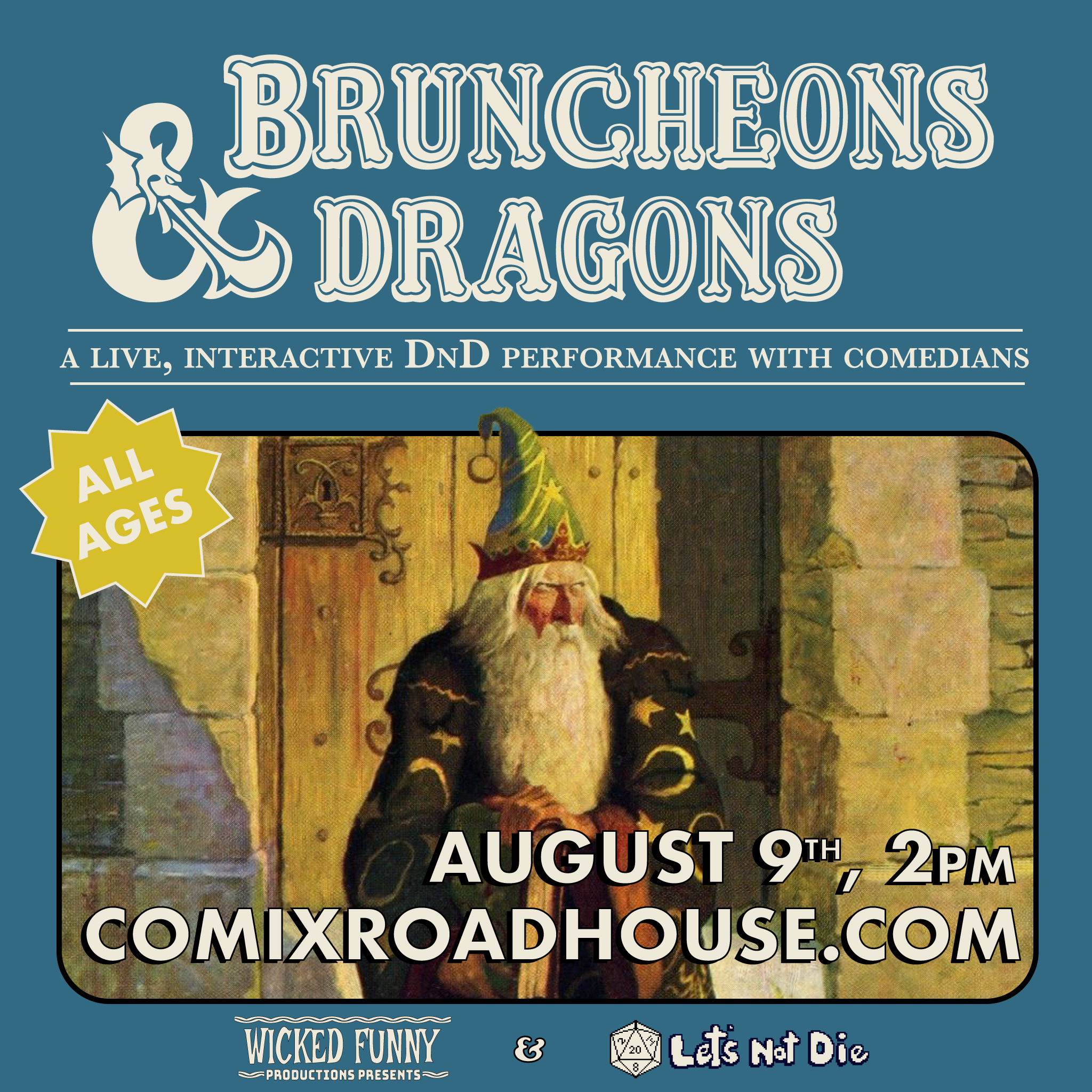 BRUNCHEON & DRAGONS @ COMIX COMEDY CLUB