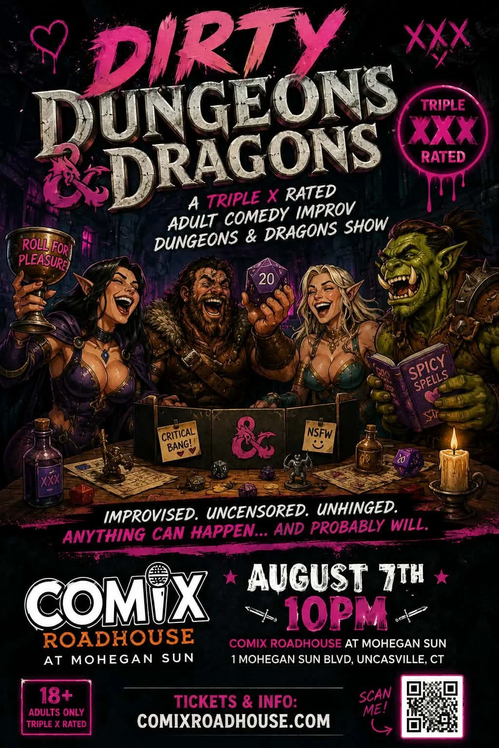 Dirty Dungeons &amp; Dragons @ Comix Comedy Club
