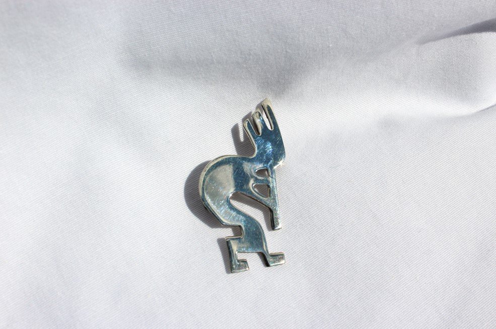 Kokopelli Brooch/Pendant