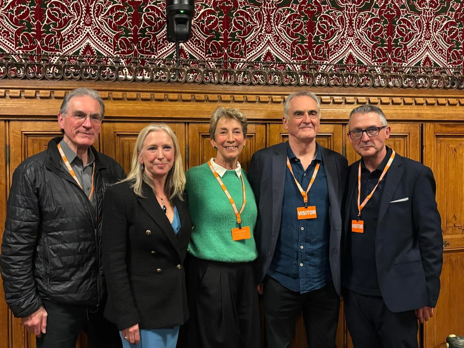 Roz Savage with Peter Hammond, Ash Smith WASP, Joe Bullman CH4, Becky Malby People's Commission on Water