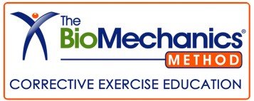 Logo for The BioMechanics Method, a corrective exercise education program