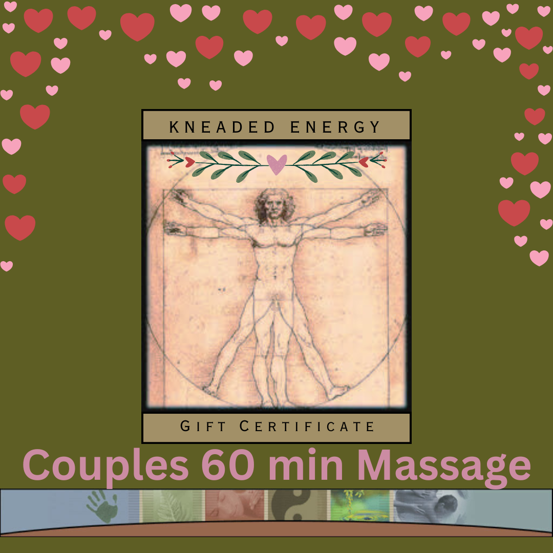 60 minute Couples Valentine Massage