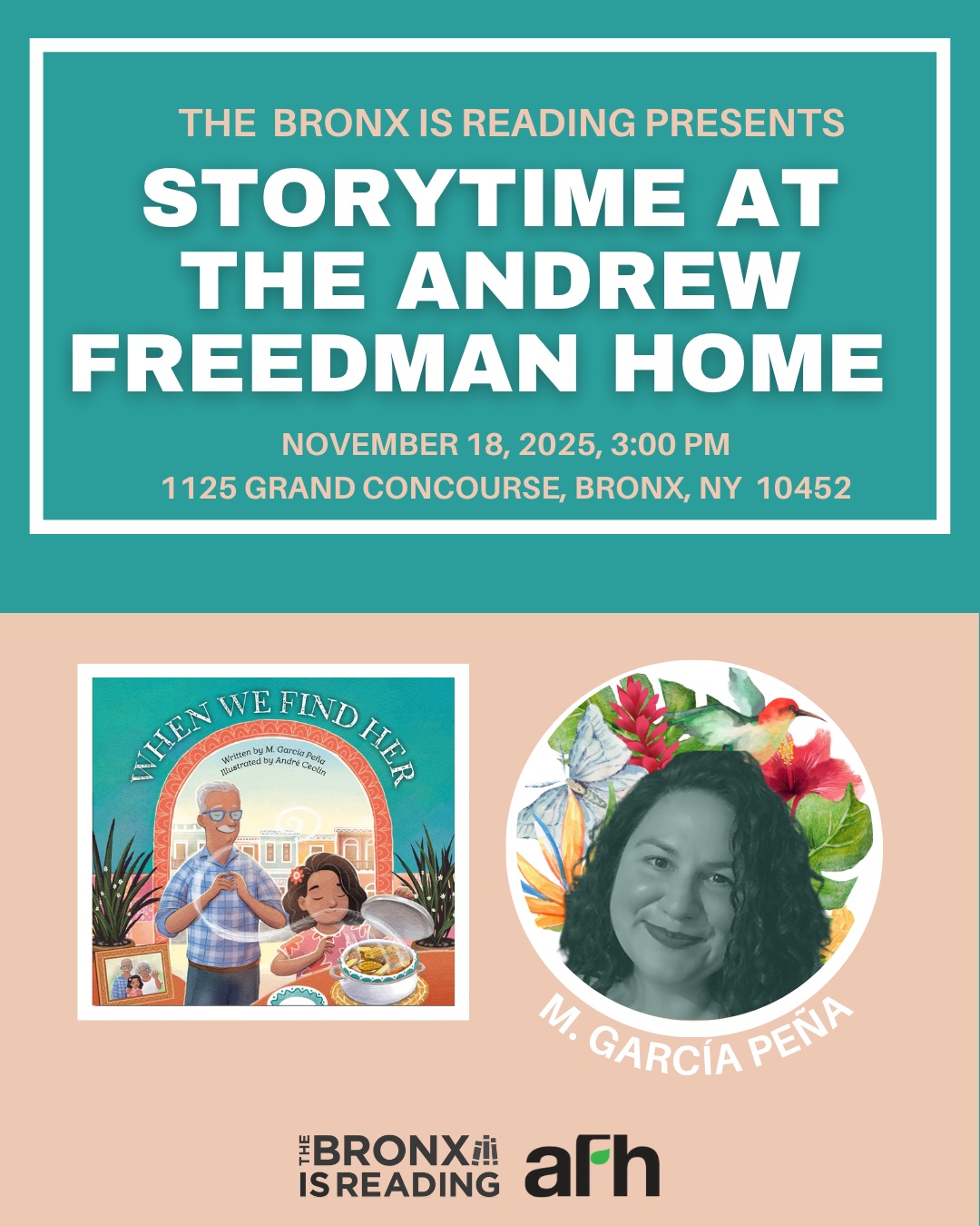 The Bronx Is Reading Presents: Storytime with M. Garcia Peña