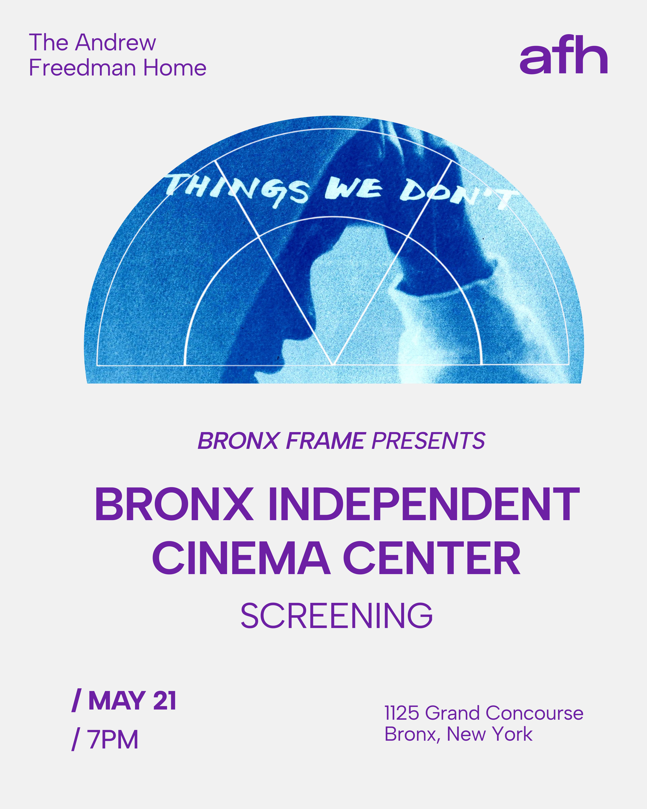 Bronx Frame x Bronx Independent Cinema Center | Screening 