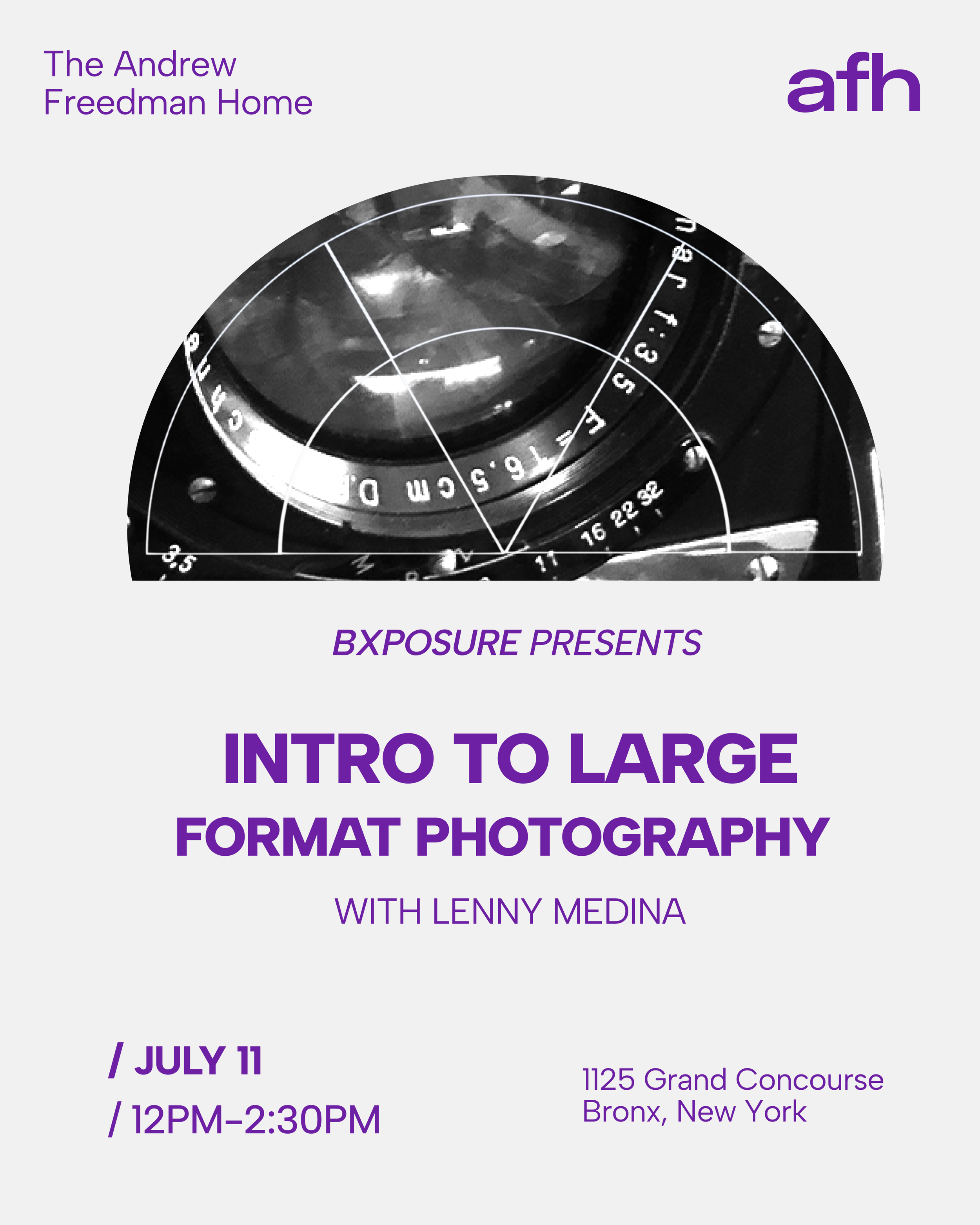 BXposure presents: Intro to Large Format Photography