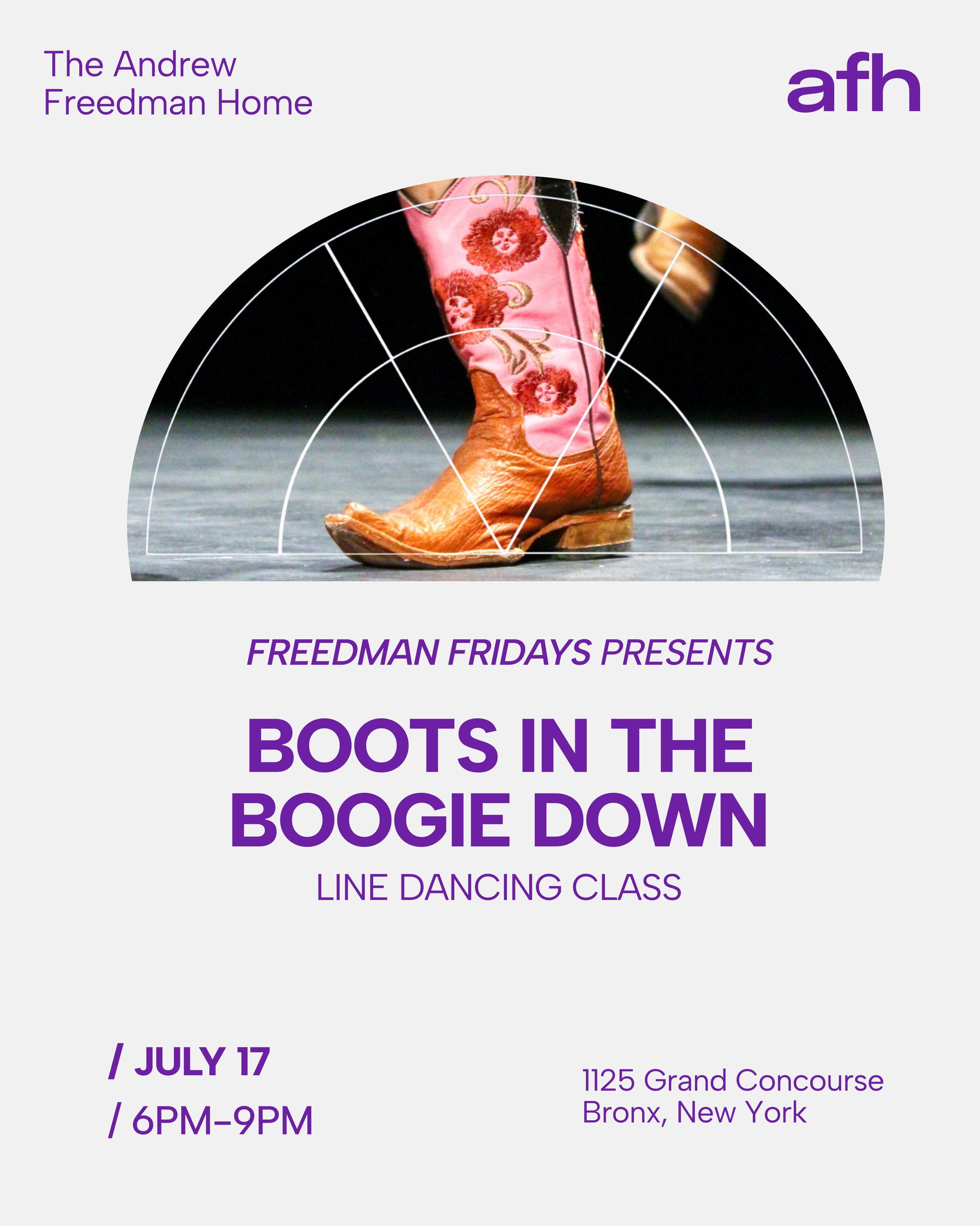 Freedman Fridays presents: Boots in The Boogie Down