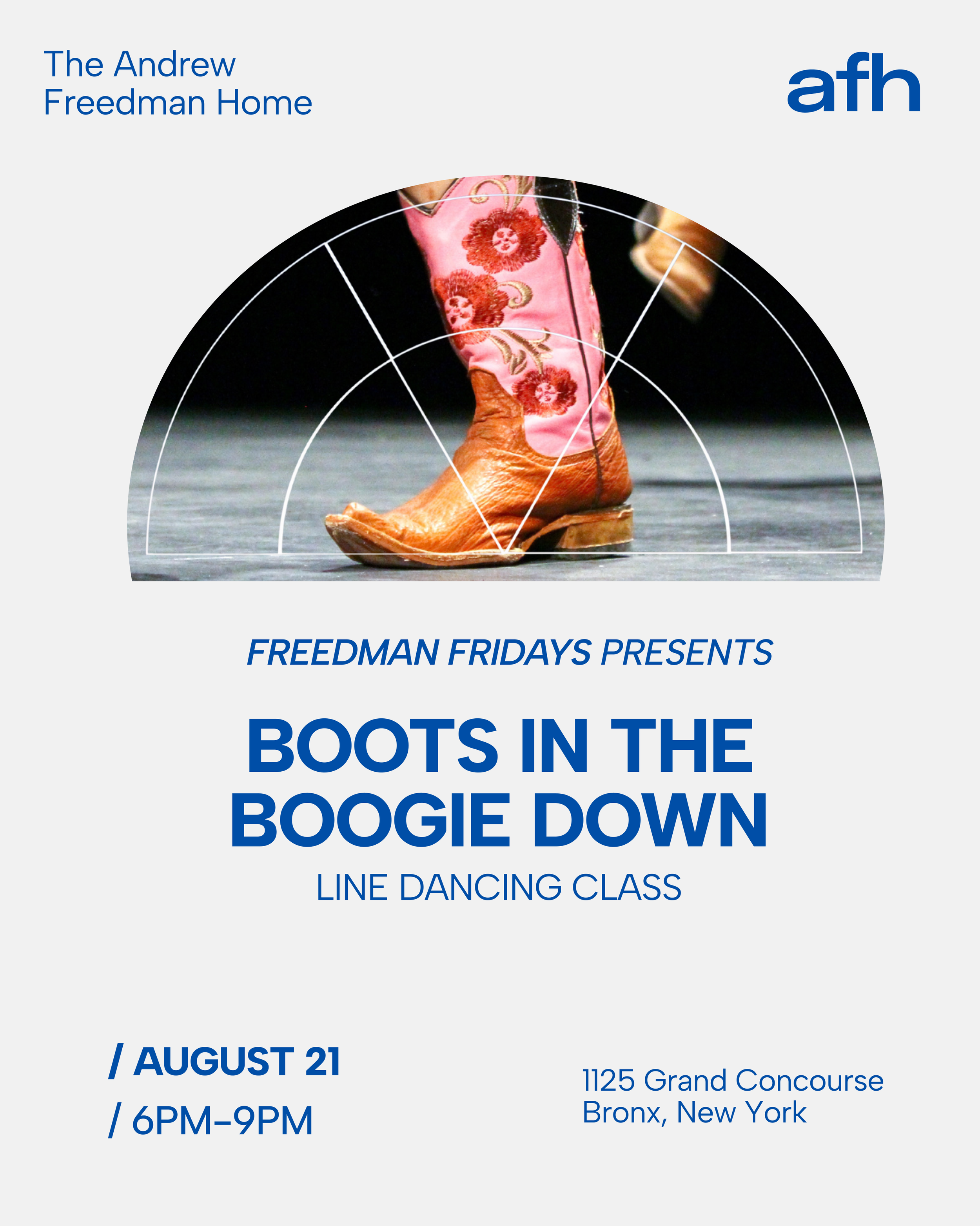 Freedman Fridays presents: Boots in The Boogie Down 