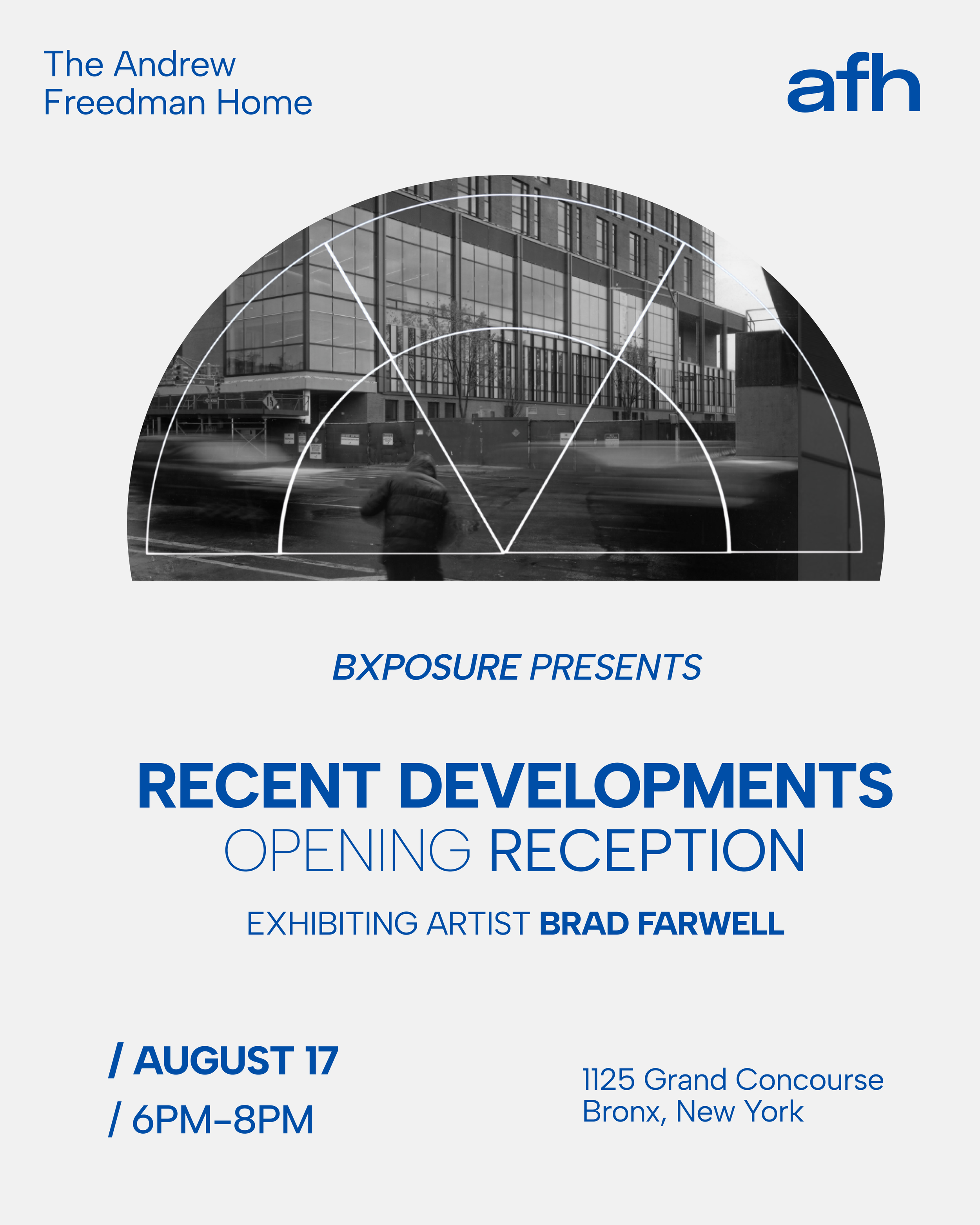 BXposure presents Recent Developments Opening Reception