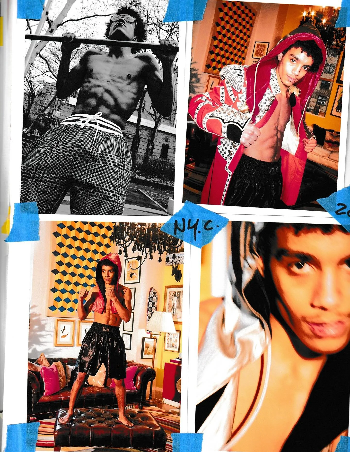 Fashion &amp; Boxing always had a relationship , take a look thought out time and notice the inspiring Fashion of fighters and the edge and notability it gave them and they gave fashion .  You always gotta have the edge in every way .here&rsquo;s @bl