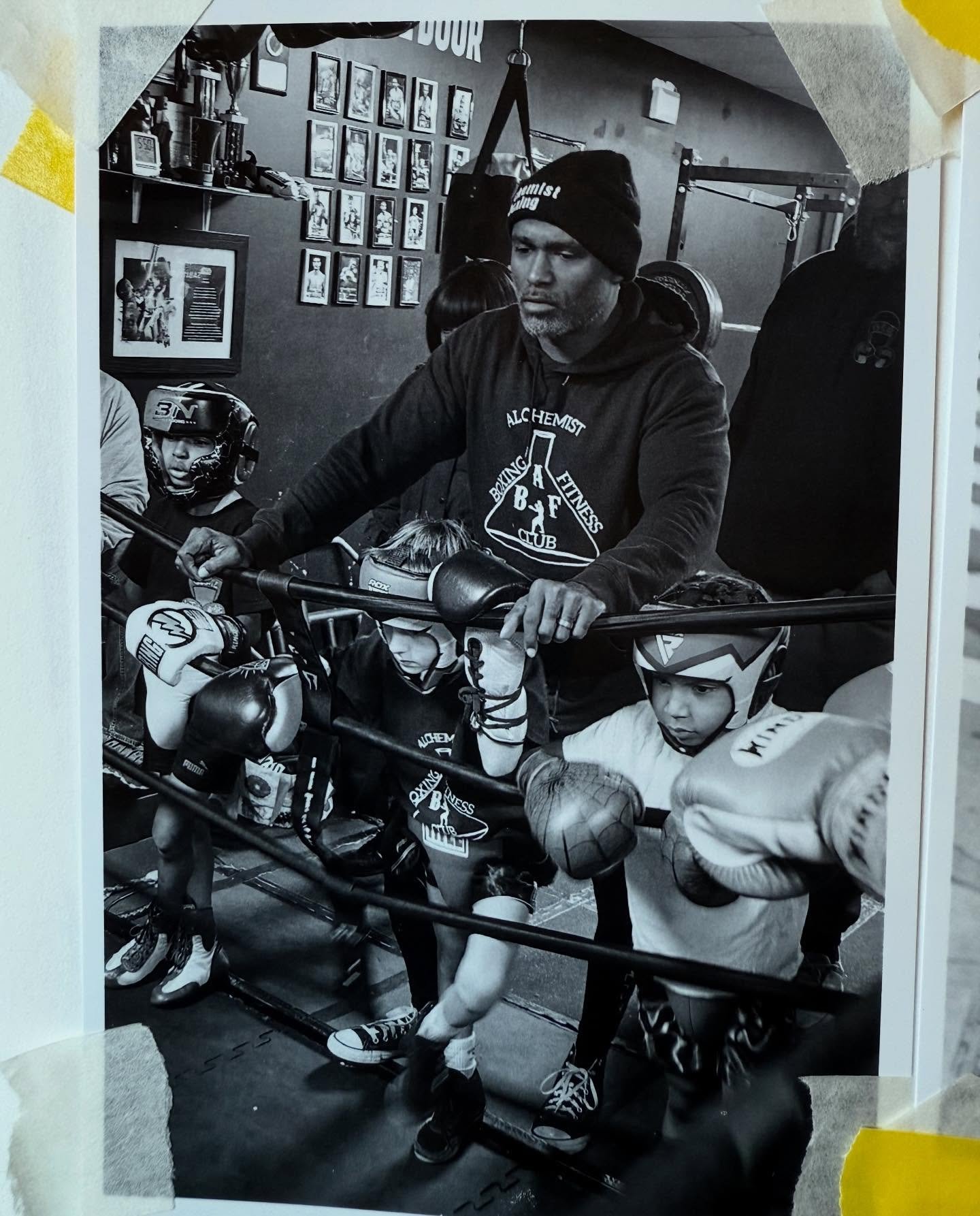 Any given Sunday with @alchemistboxingfitnessc youth #benwatts #scrapbooking #nyc