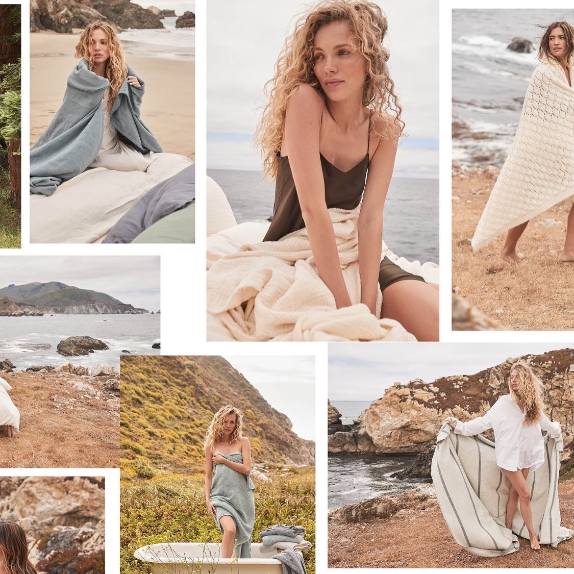 Big Sur with @coyuchi x @tanyakizko big up the crew #benwatts #bigsur #scrapbooking