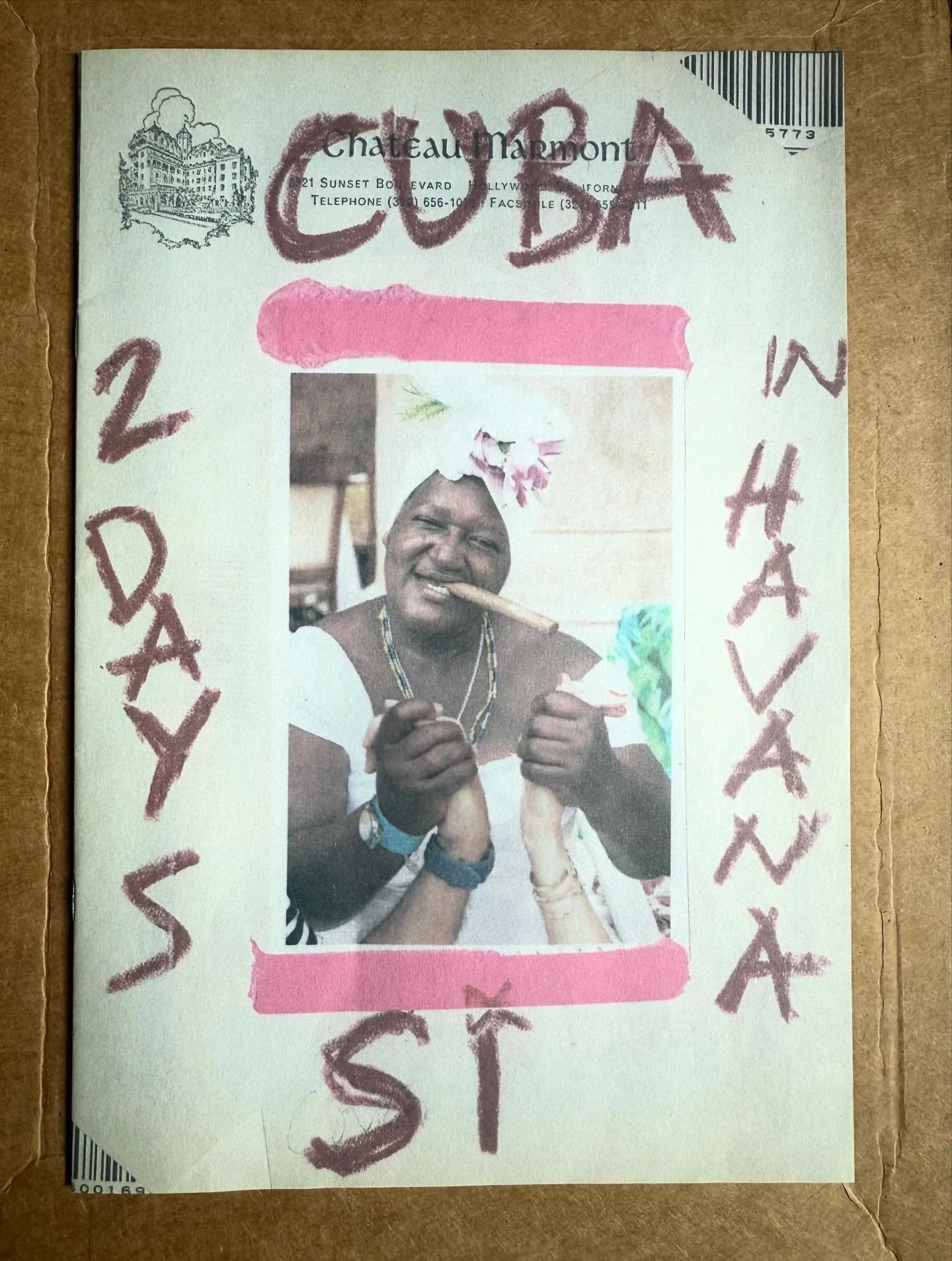 Here&rsquo;s my CUBA zine printed on recycle news paper , been there many times and always life making memories . We went to many places most memorable returning to  the boxing gym in Havana that I had visited a couple times years before .  #cuba #zi