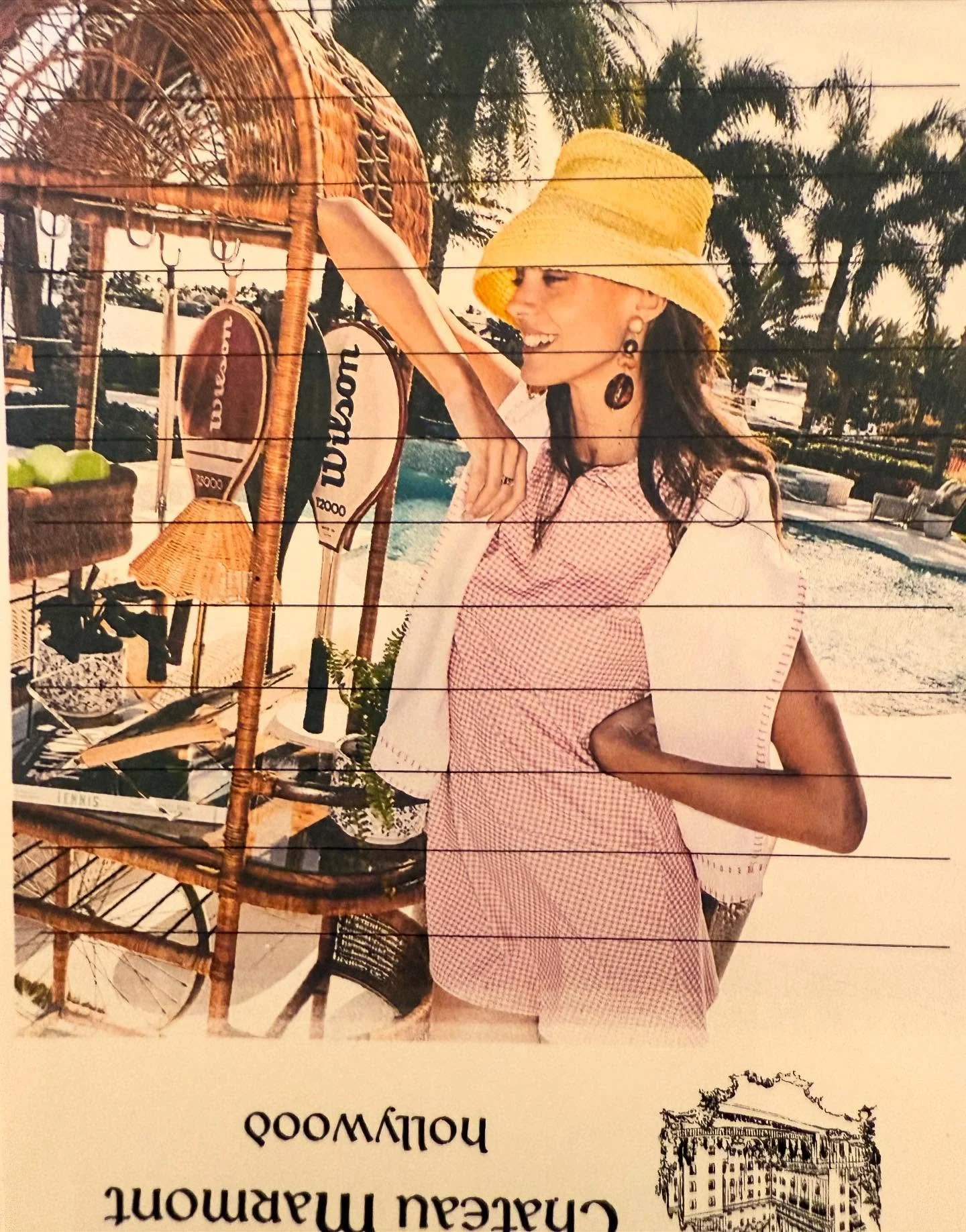 Scrapbooking wiv @addisonbay x @celinakrogmann using my old hotel note pads #benwatts #scrapbooking #florida