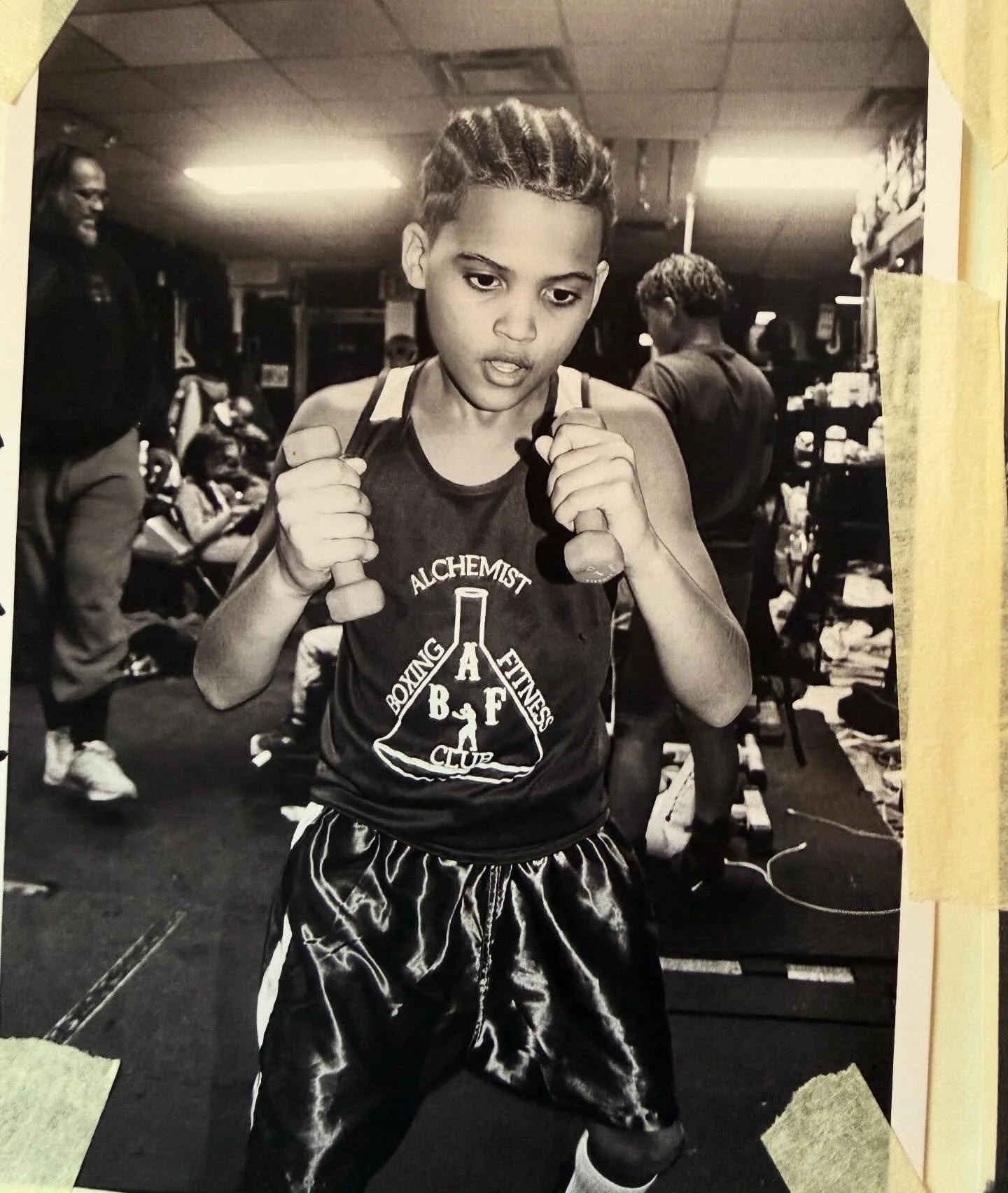 Working with @alchemistboxingfitnessc telling the story of coach Gs youth mentorship thru boxing and discipline (and chess once the works put in ) and it&rsquo;s positive impact on young minds .  Exhibition and event in the works &hellip;. #benwatts 