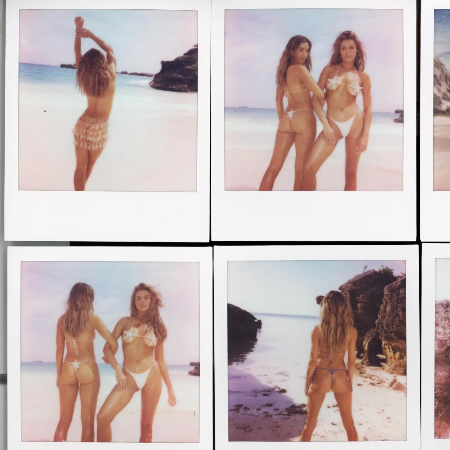 Polaroids wiv @si_swimsuit x @brooksnader @katieaustin big up the team @mj_day @sevaneveritt @margotzamet @jodieboland @brianbuenaventura_ @cindiblairproductions #benwatts #polaroid #scrapbooking #bts