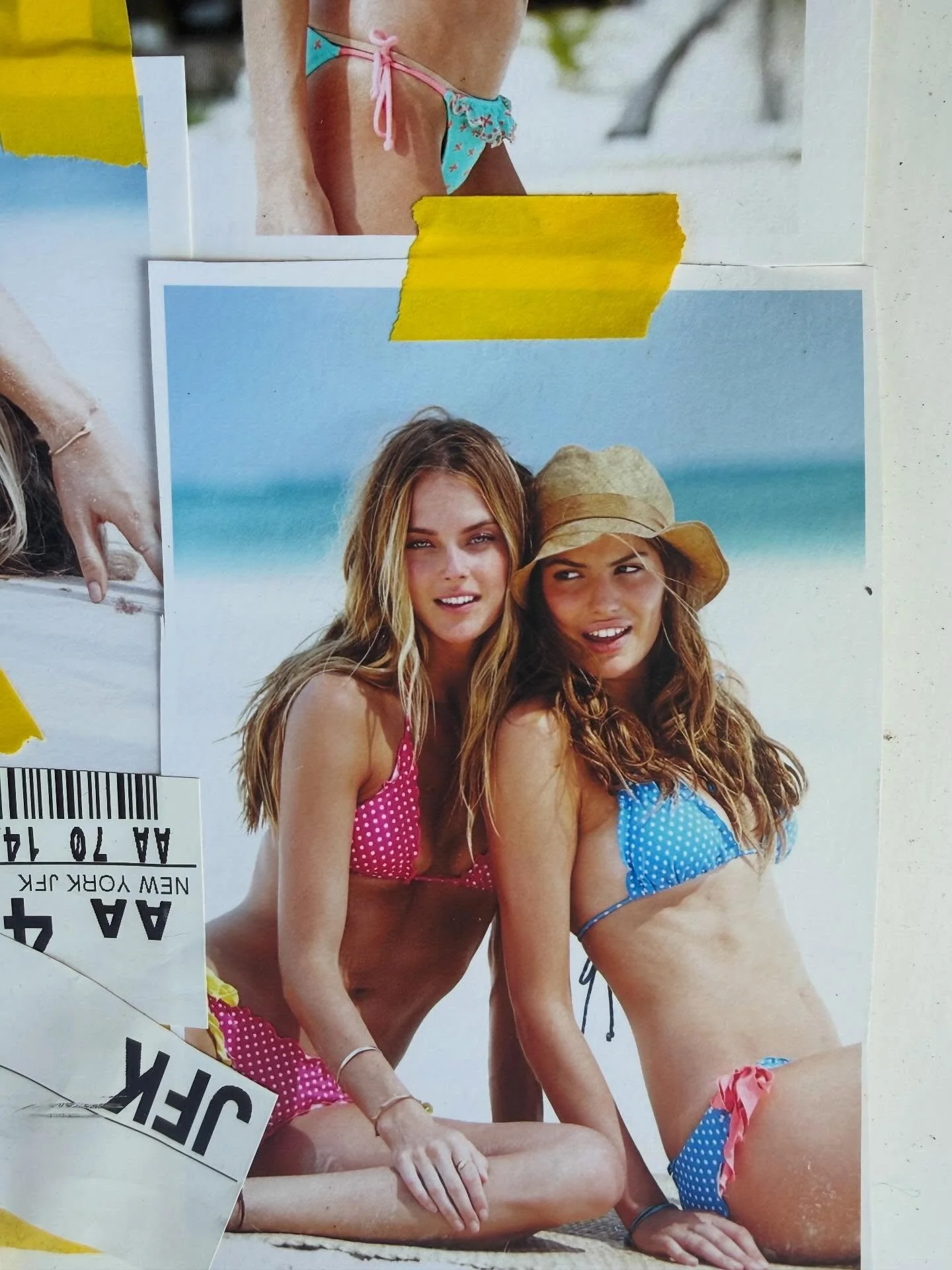 Victoria secret from the scrapbook 2010 I think Tulum Mexico #benwatts #victoriasecrets #scrapbooking #tulum #mexico