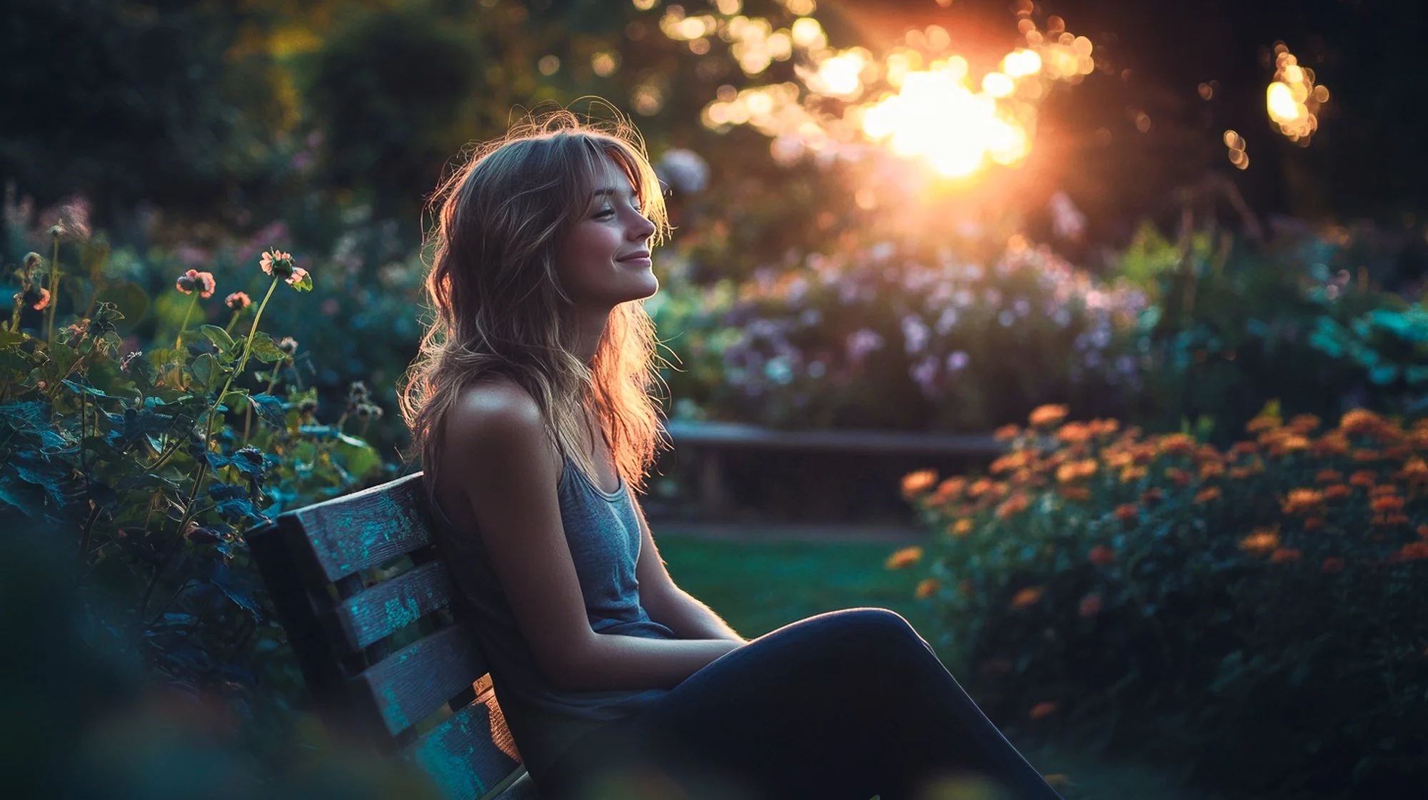 Woman experiencing peace after trauma recovery through evidence-based PTSD treatment in North Carolina