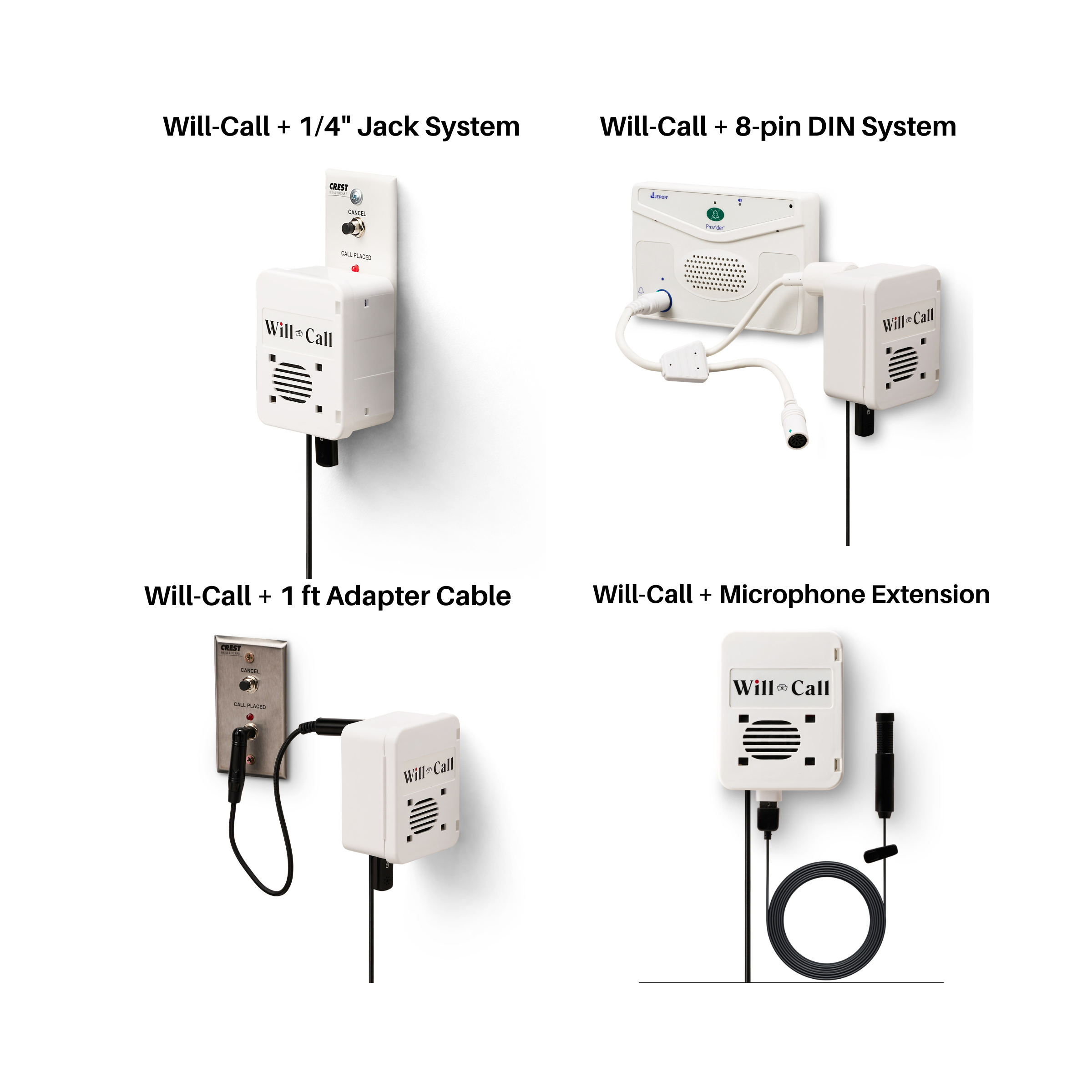 How Will-Call Plugs Into an Existing Nurse Call System