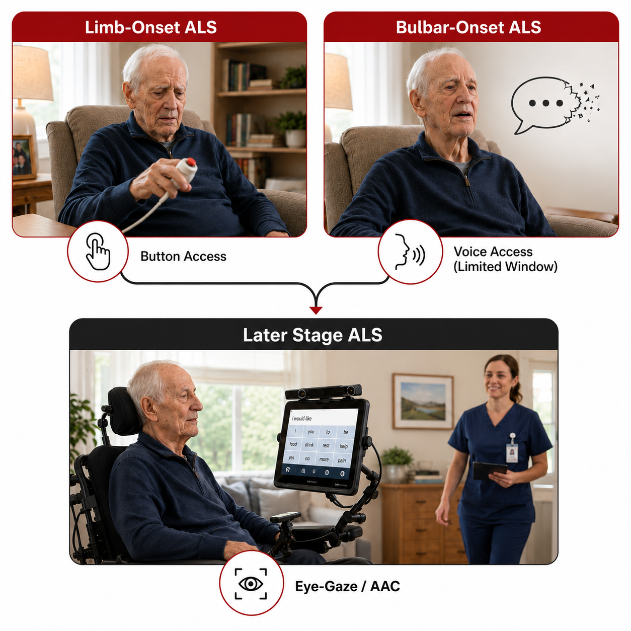 Call Light Access for Residents with ALS: A Stage-by-Stage Plan for Care Teams