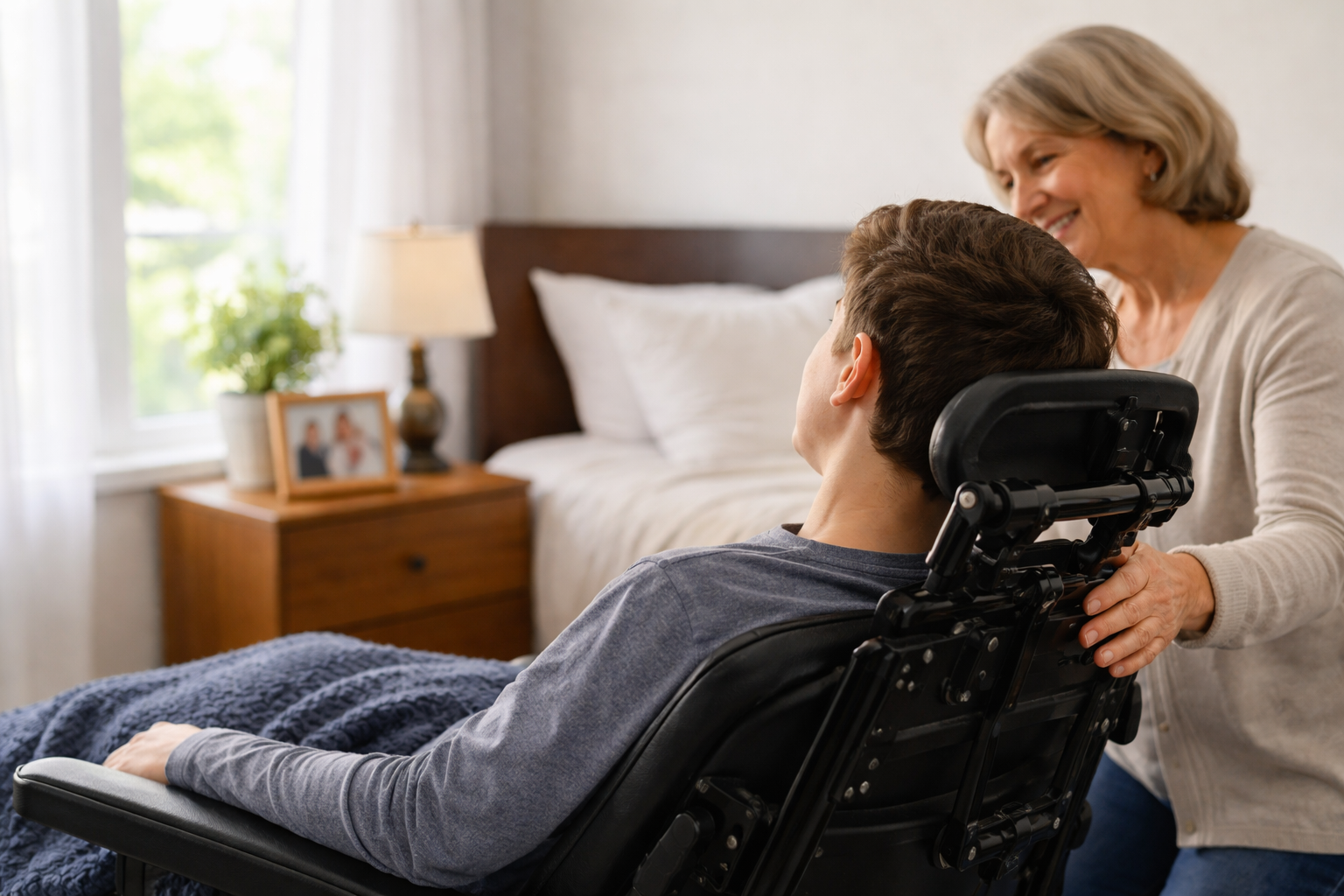 Inspired by Caden’s story of living with Duchenne Muscular Dystrophy (DMD) and regaining reliable access to care through a voice-activated nurse call solution