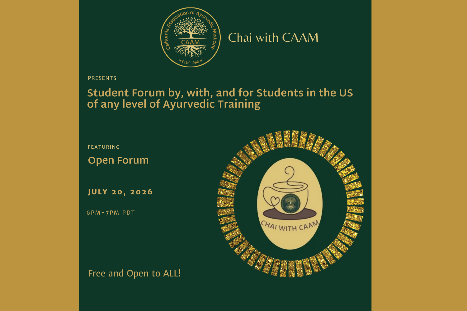 Chai with CAAM with Students