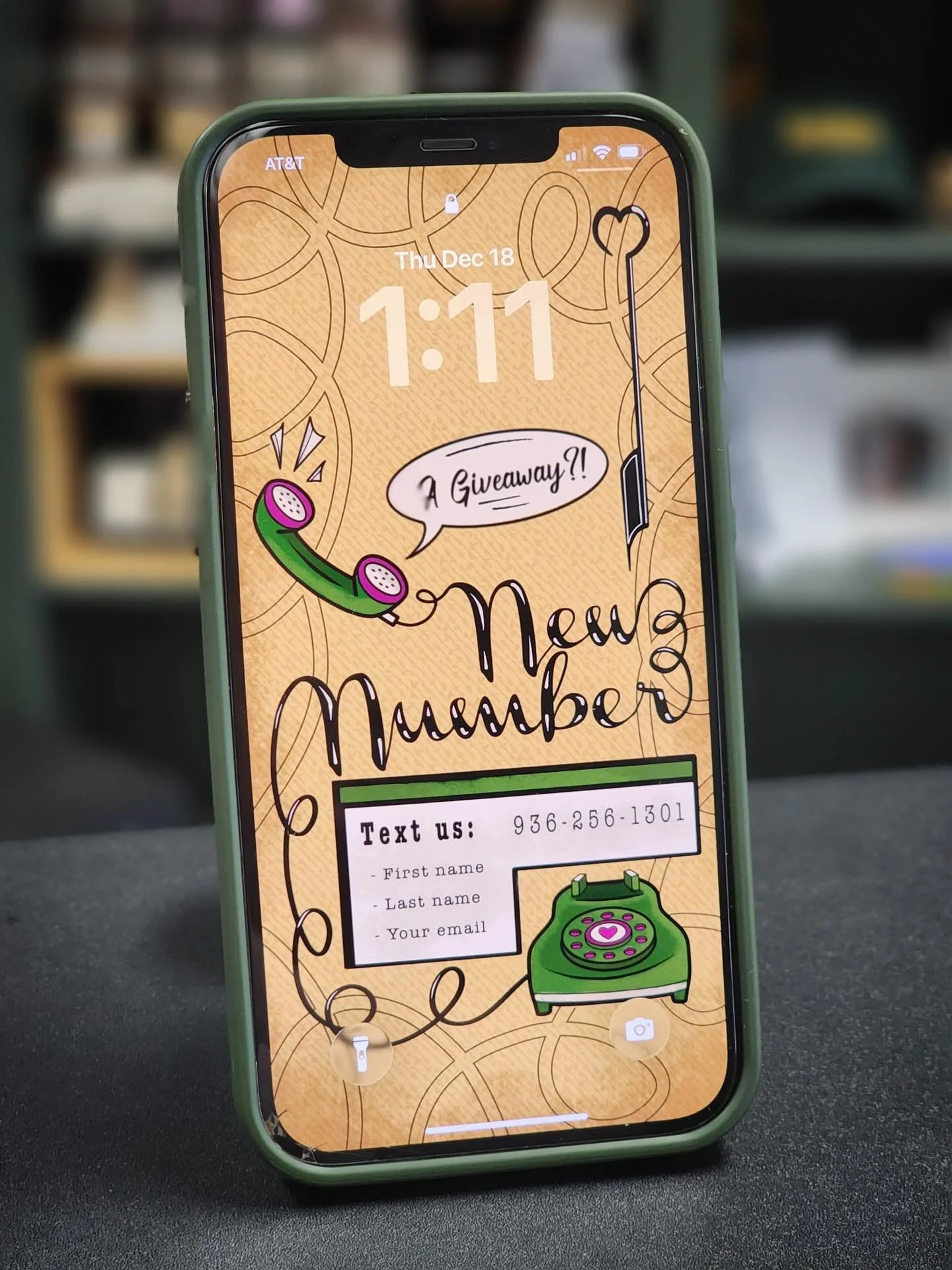 It&rsquo;s actually the same number&hellip; but it finally lives on a phone. If you&rsquo;ve texted us before, do it again&mdash;we&rsquo;ll actually see it now!

936-256-1301

📲 The studio phone is constantly monitored and is the quickest way to re