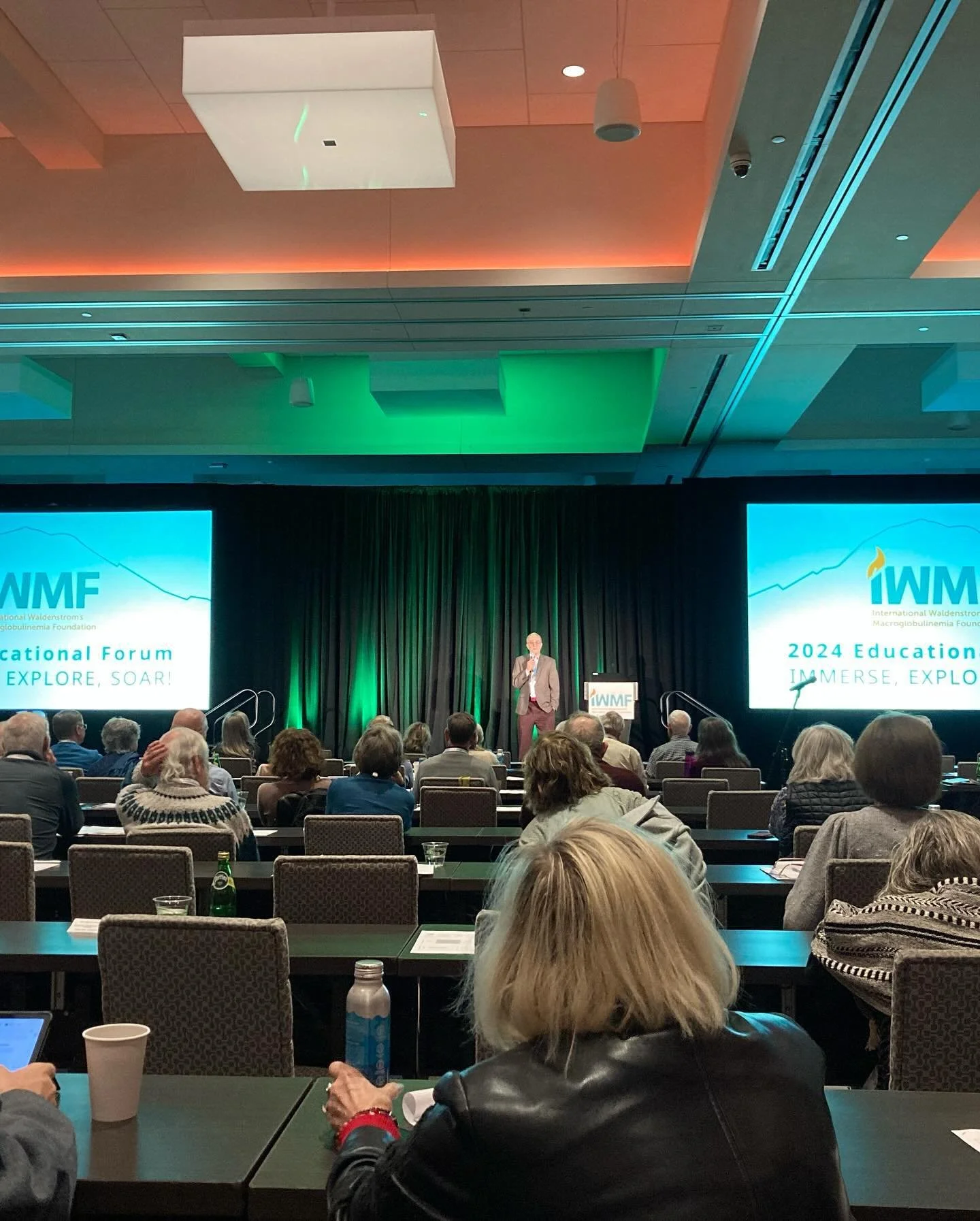 Great conference with #iwmf&hellip;Non- Hodgkin Lymphoma, Waldenstrom Macroglobulinemia. #clinicaltrial #datascience #lls #rentonhyatt