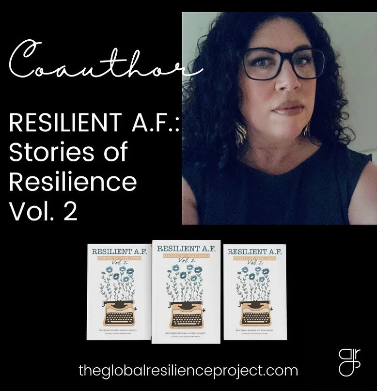 I&rsquo;m happy to share&hellip;I will be collaborating with The Global Resilience Project on an upcoming book&hellip;RESILIENT A.F.: Volume 2. A collection of stories of resilience from around the world. Each story is a personal experience that each