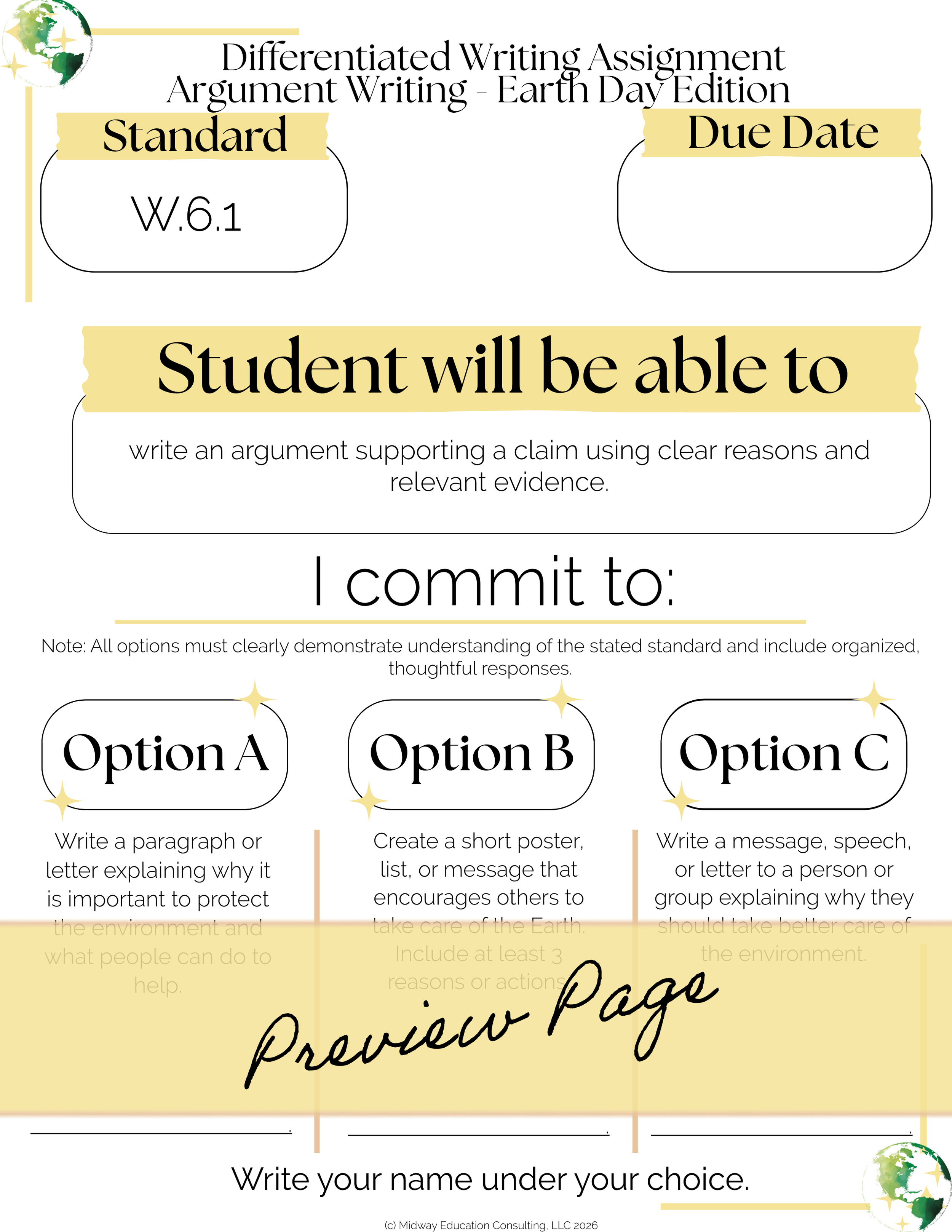 W.6.1 Differentiated Writing Assignment Earth Day Edition-3-Digital Implementation Example (1).png