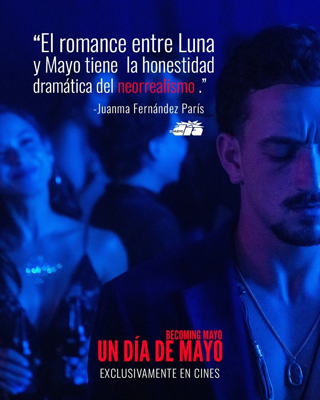 🌀🎨“Una experiencia cinematográfica conmovedora”.
@juanmafernandezpariscine 
📷 @frankeliaspr
🎟️ Consigue tus boletos y obtén más información en el enlace de la bio.
#UnDíaDeMayo #CineBoricua #AmaCr