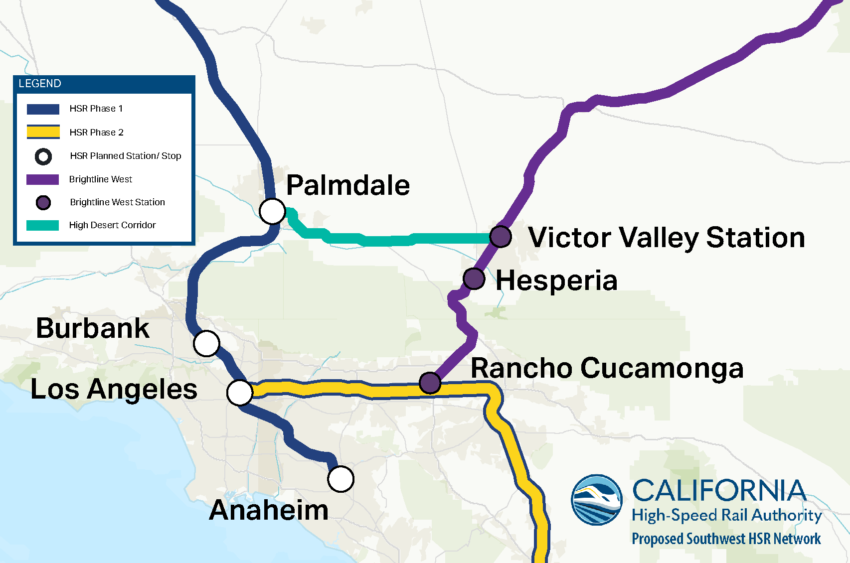VXNews Excerpt: California High-Speed Rail Authority and High Desert Corridor JPA Advance Statewide High-Speed Rail Connectivity