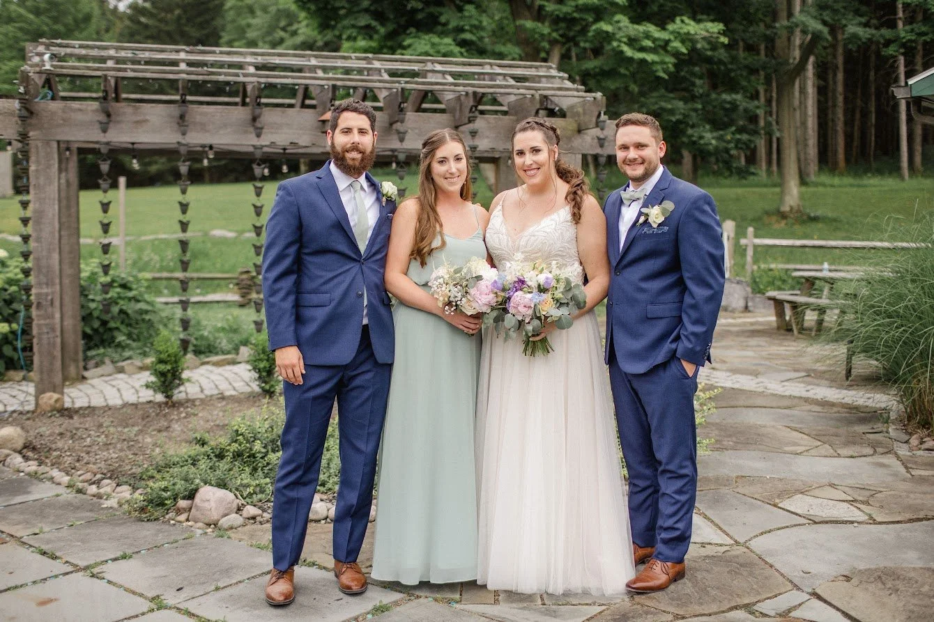 Jen and David get married! 