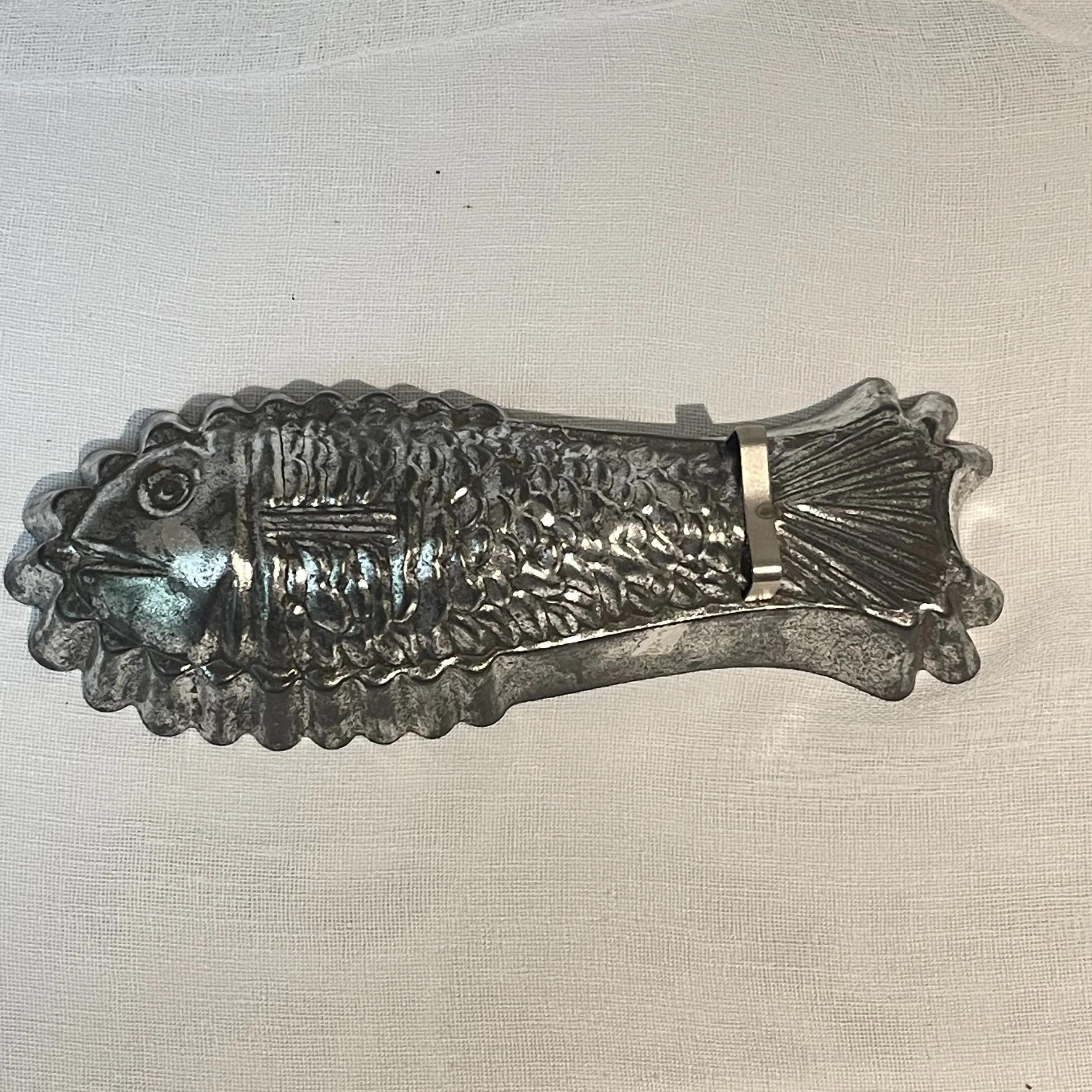 Metal Fish Jelly Mold