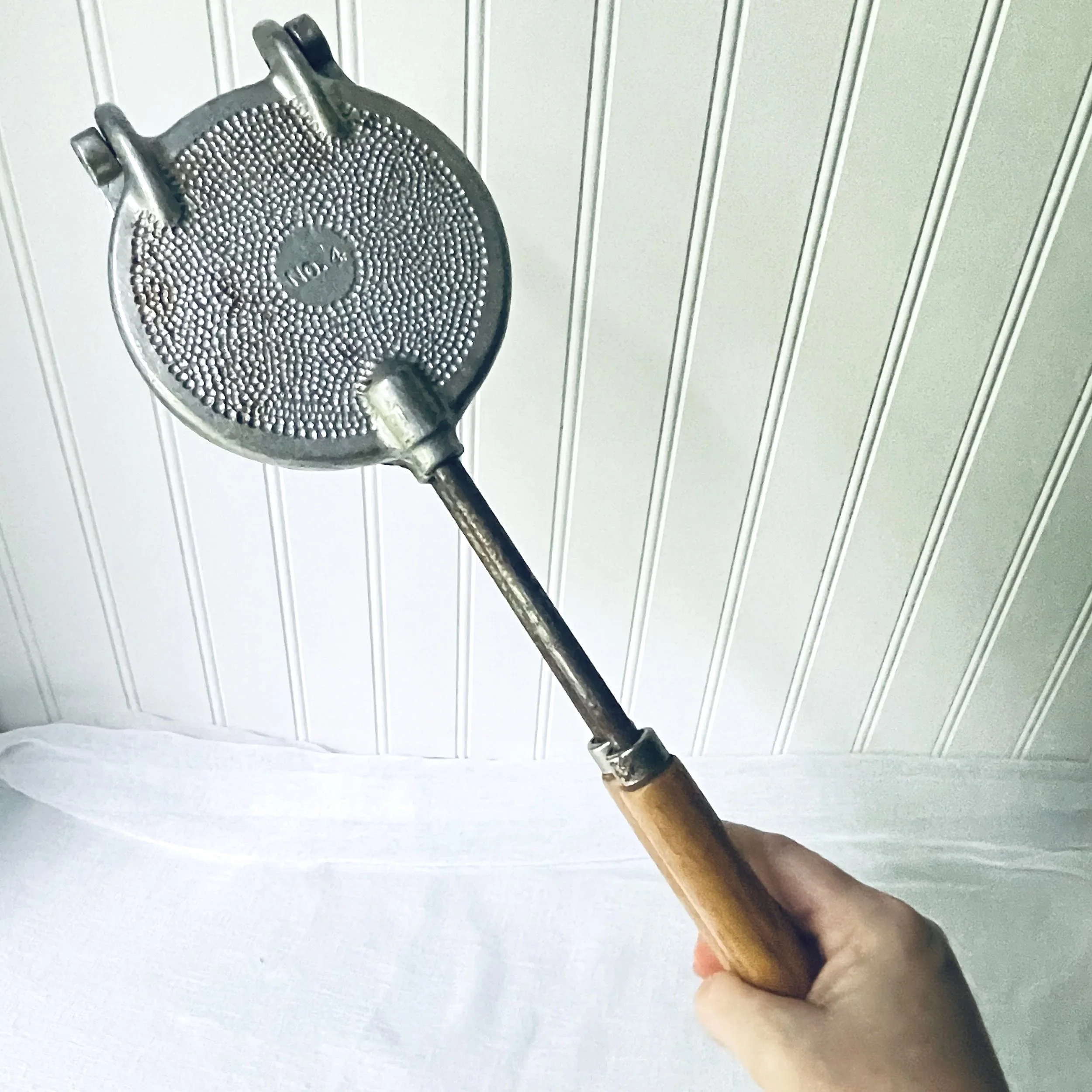 Vintage Pizzelle Iron Cookie Maker No.4