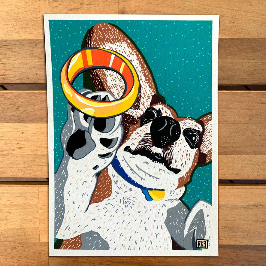 Frodo Waggins - A Pet Portrait