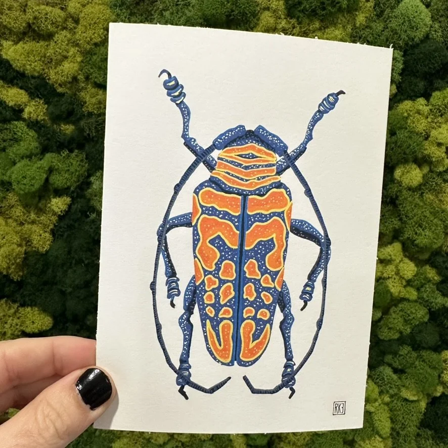 Longhorn Jewel Beetle