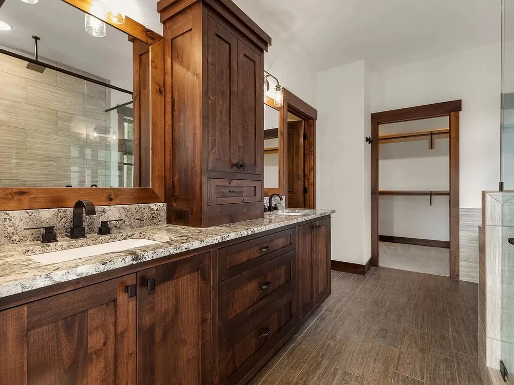 Interior painting project in the Flathead Valley