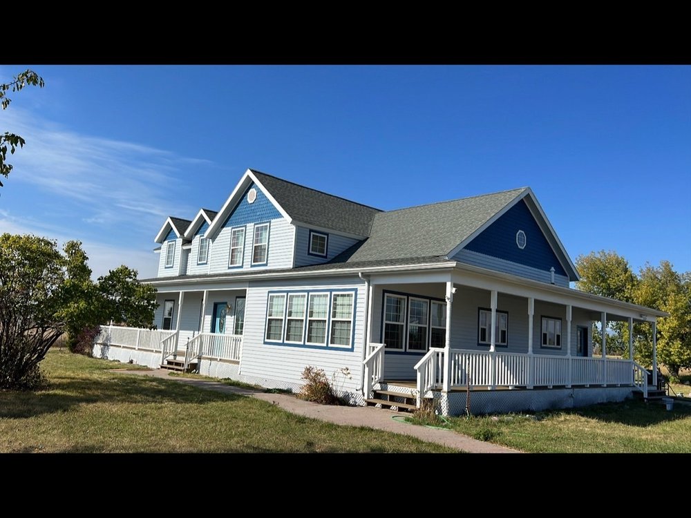 Exterior painting project in the Flathead Valley