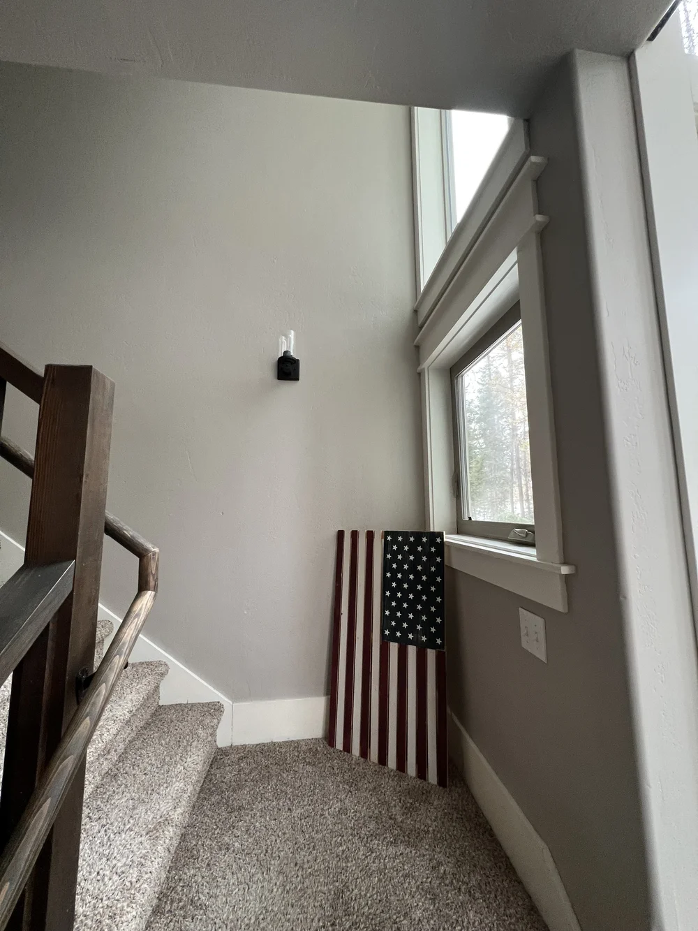 Interior painting project in the Flathead Valley