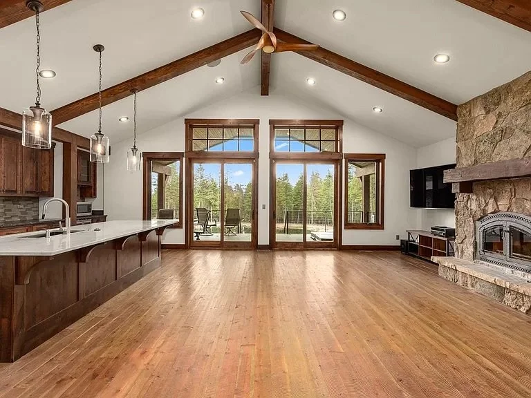 Interior painting project in the Flathead Valley