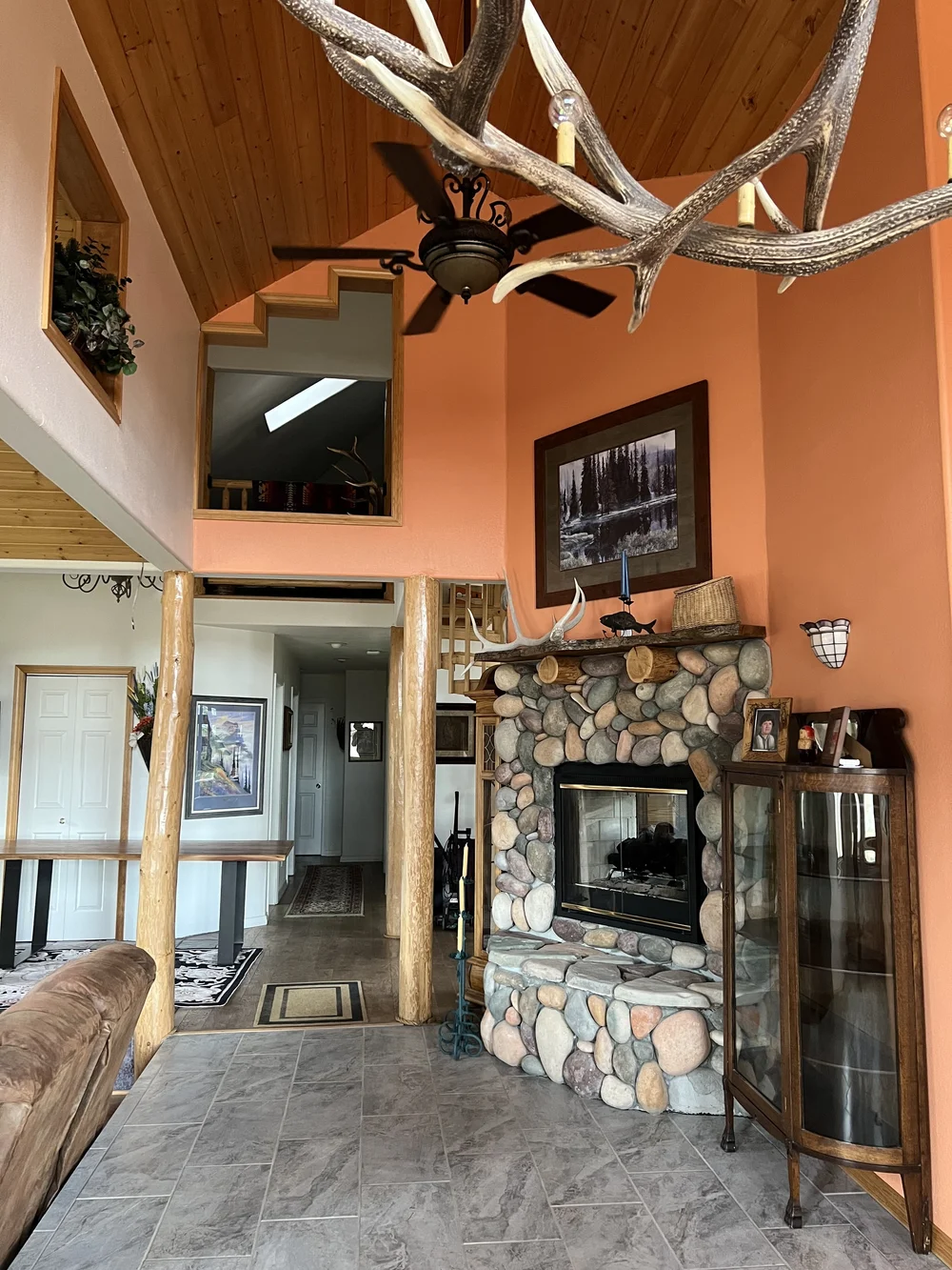 Interior painting project in the Flathead Valley