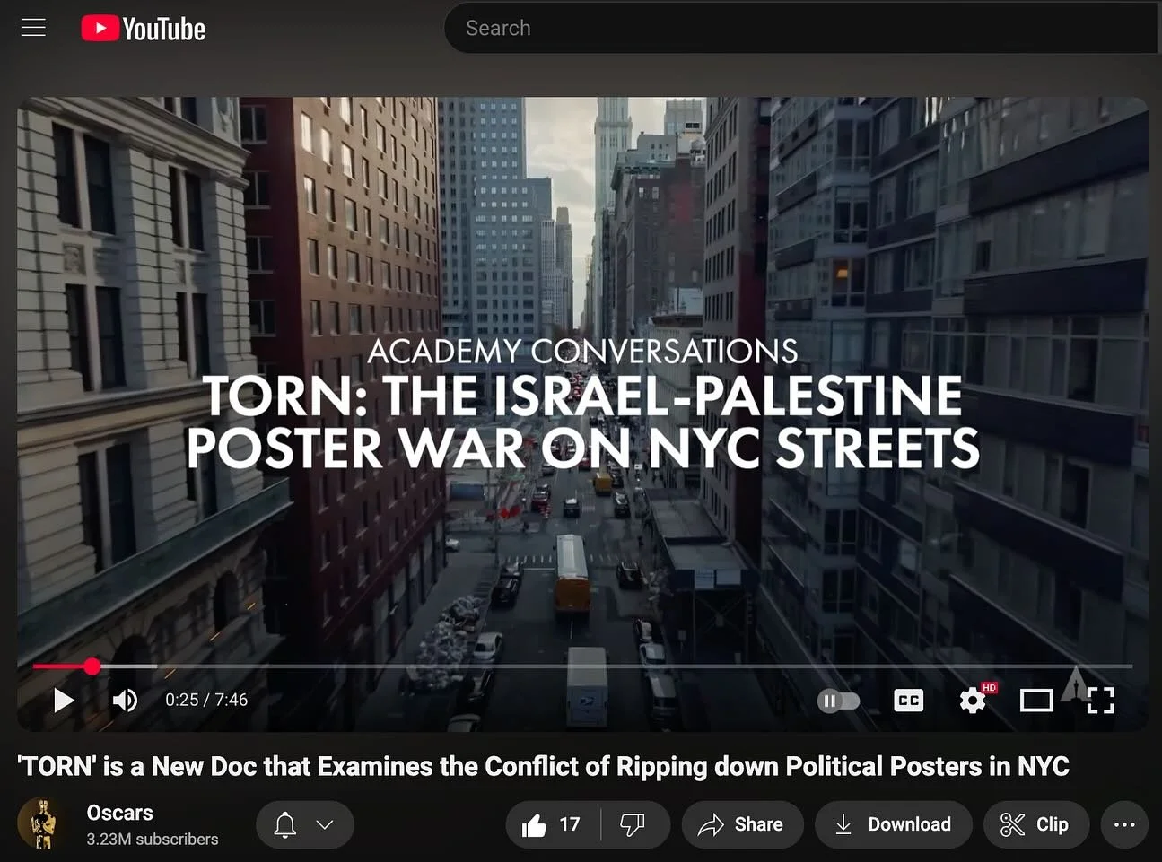 We are LIVE on the official Oscars YouTube channel?! Mind blown 🤯 @theacademy