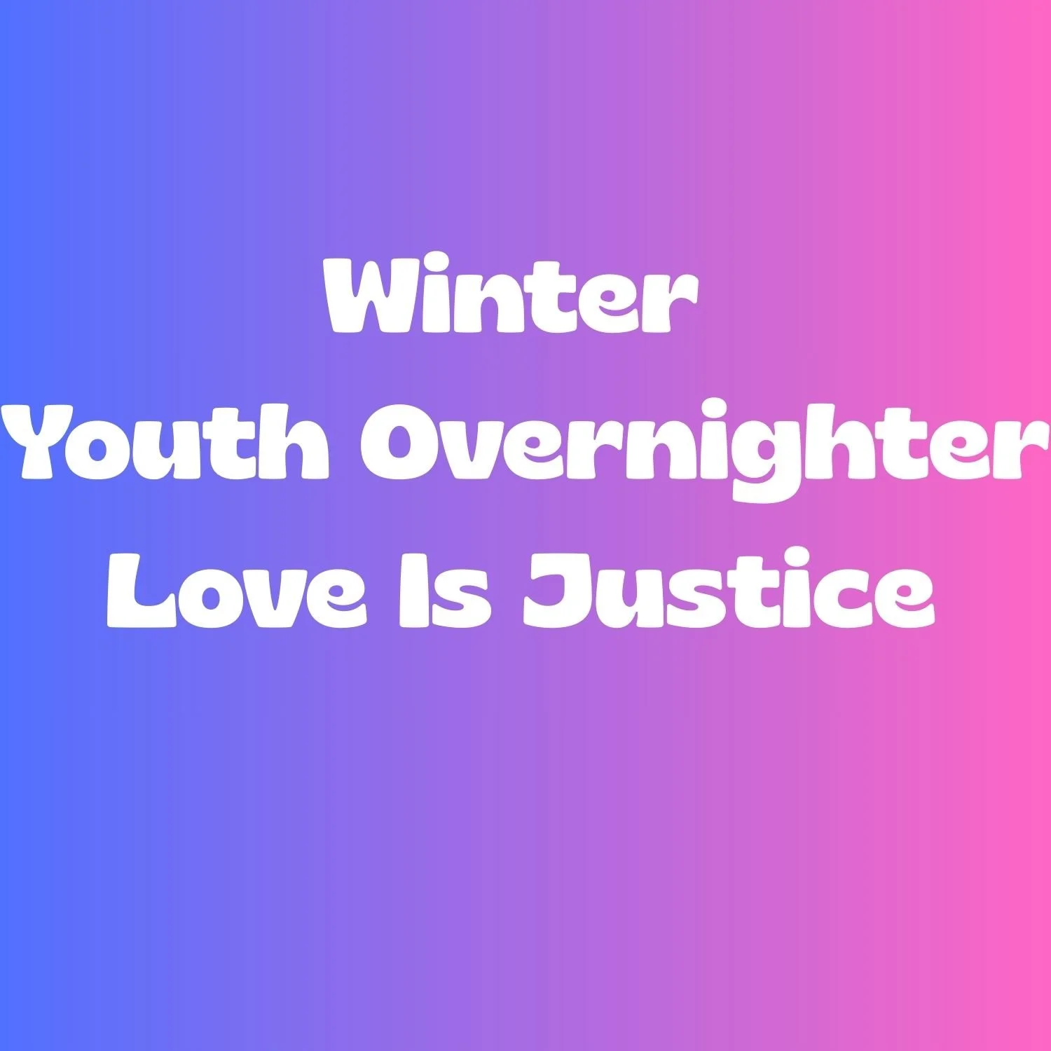 PNW Youth Overnighter