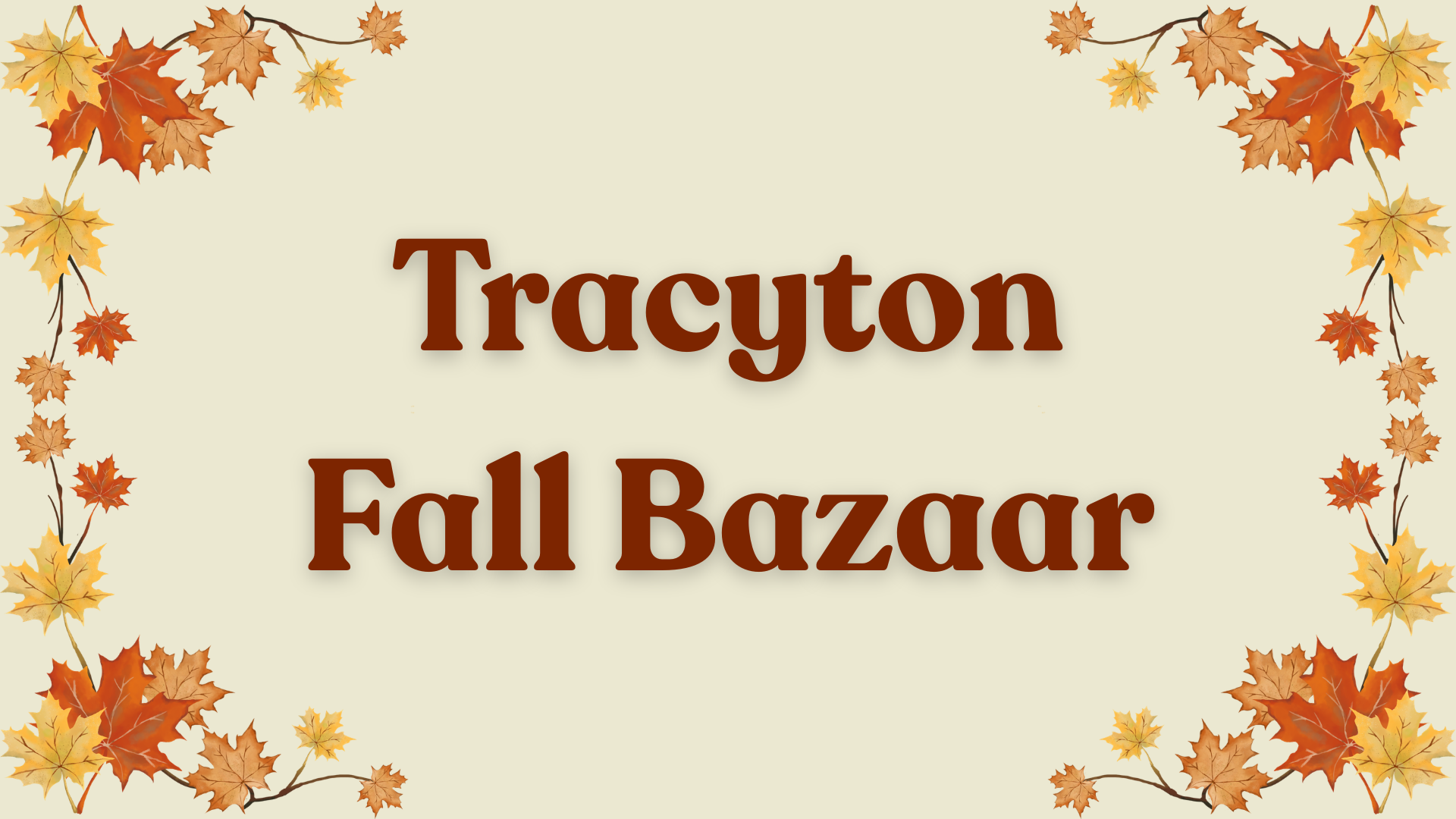 Tracyton Craft Fair