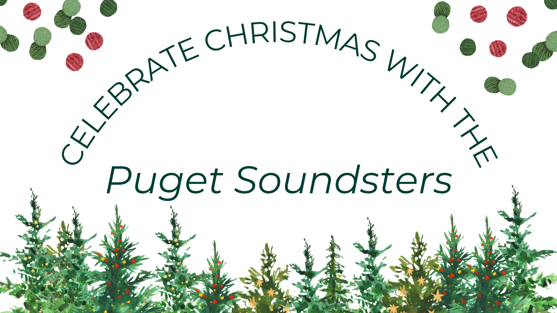 Puget Soundsters Christmas Concert