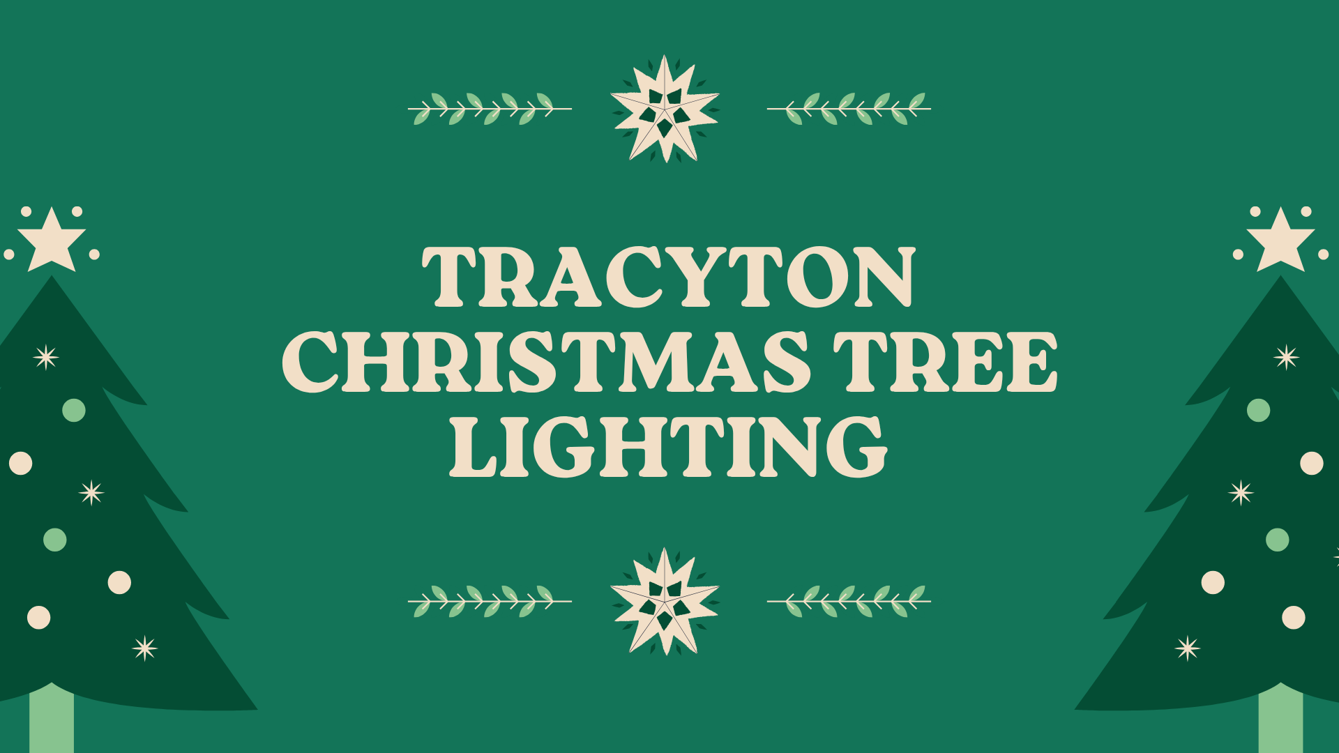 Tracyton Christmas Tree Lighting Event